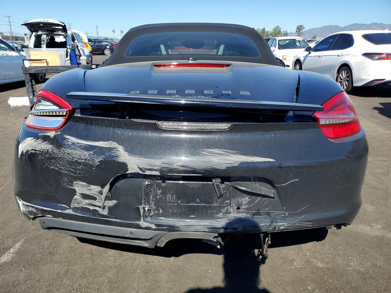 2014 Porsche Boxster Black vin: WP0CA2A81ES120377