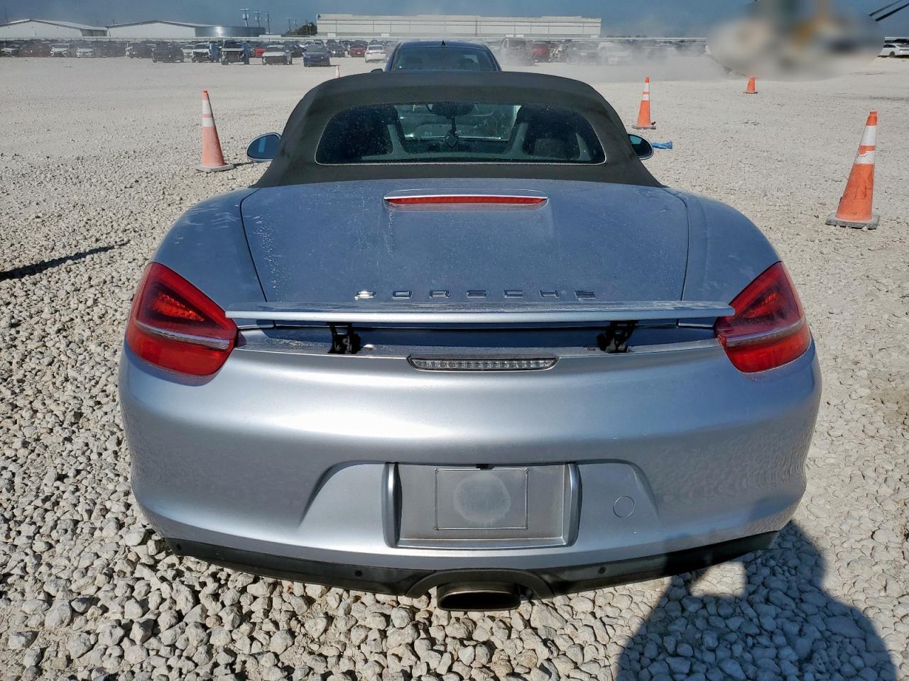2014 Porsche Boxster Silver vin: WP0CA2A82ES120193