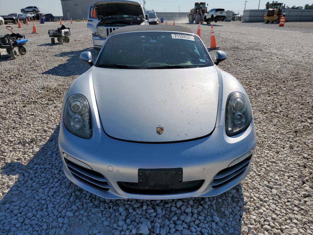 2014 Porsche Boxster Silver vin: WP0CA2A82ES120193