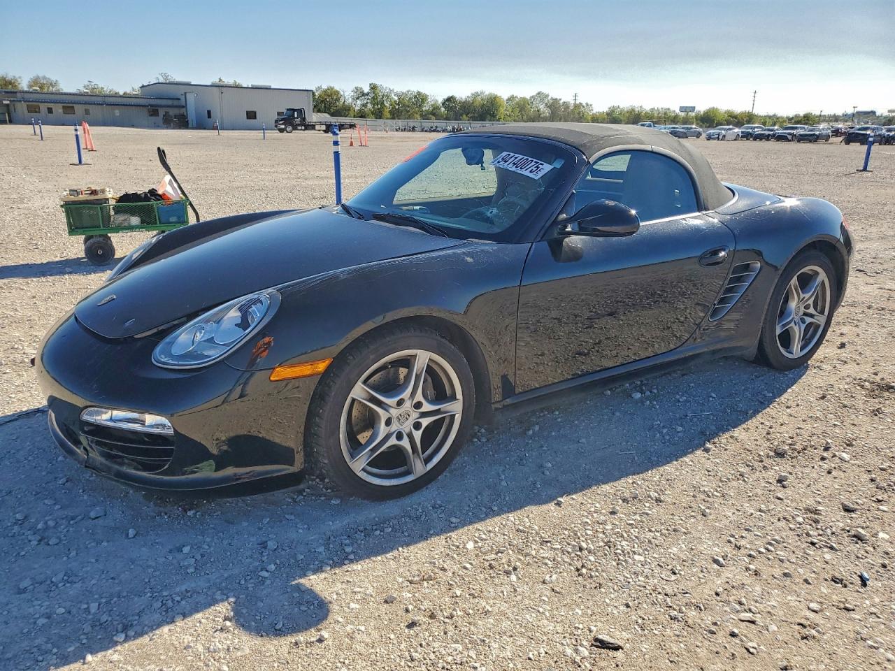 2012 Porsche Boxster Black vin: WP0CA2A83CS710349