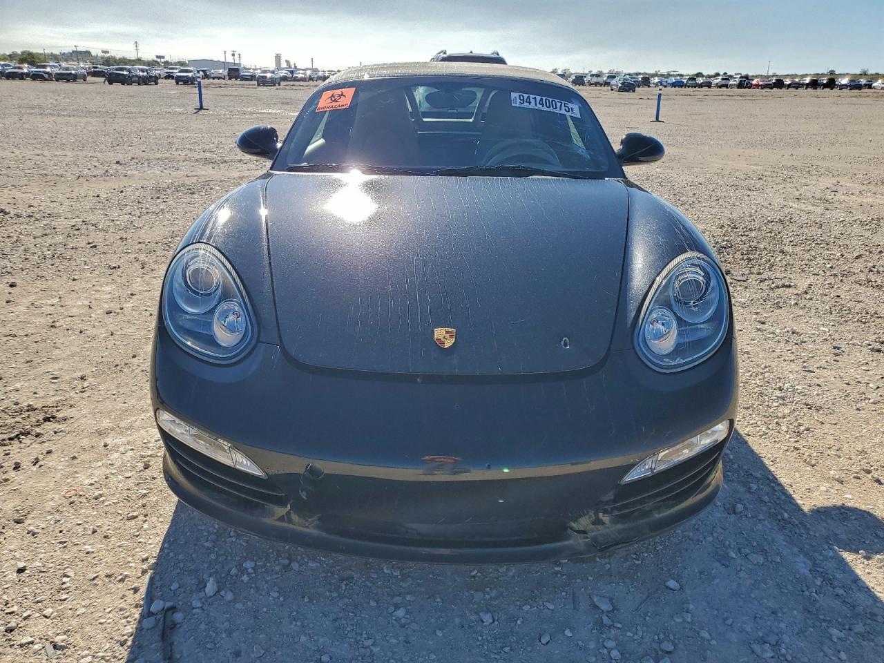 2012 Porsche Boxster Black vin: WP0CA2A83CS710349