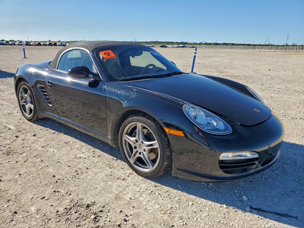 2012 Porsche Boxster Black vin: WP0CA2A83CS710349