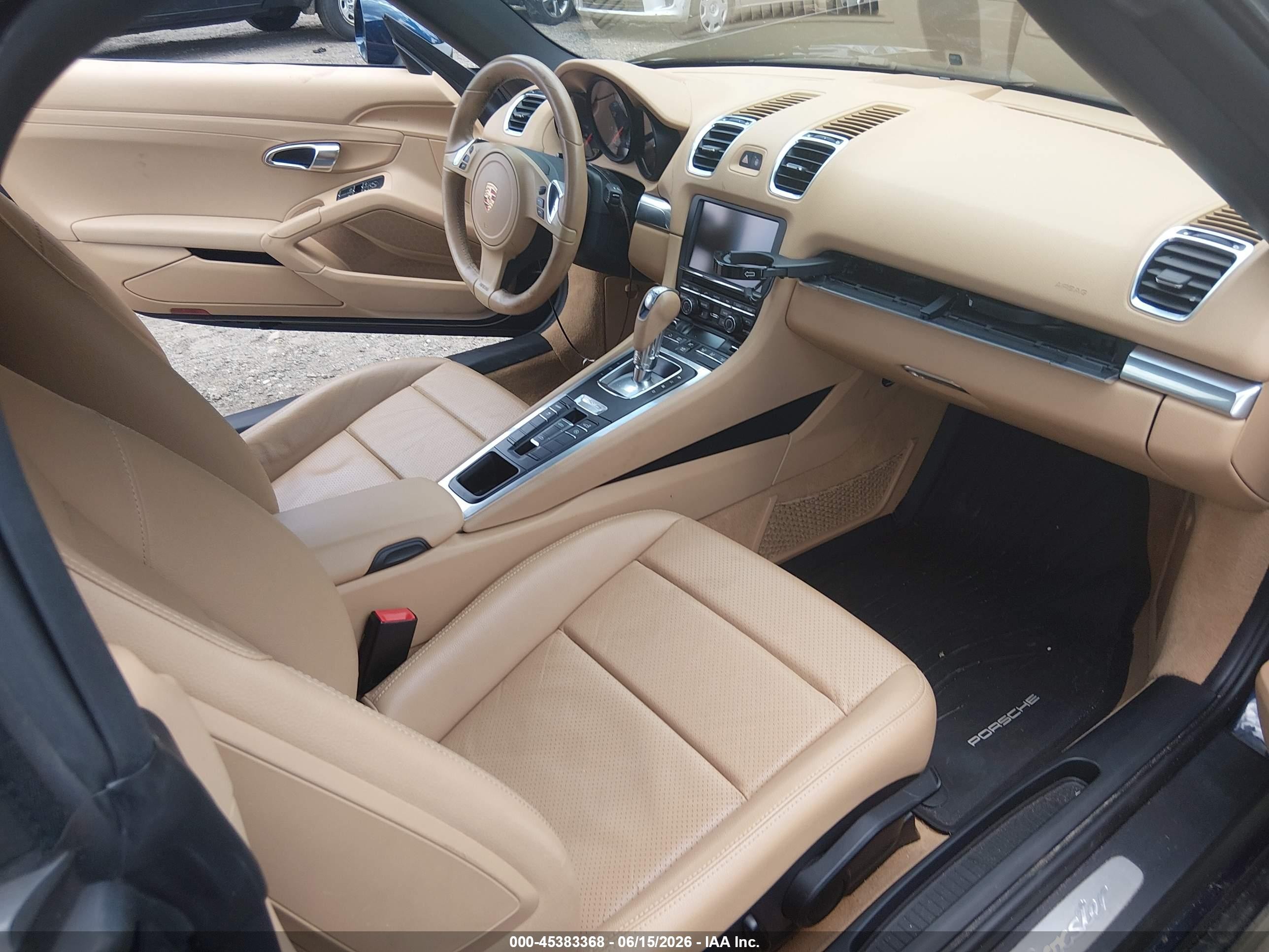 2013 Porsche Boxster   Blue vin: WP0CA2A83DS113980