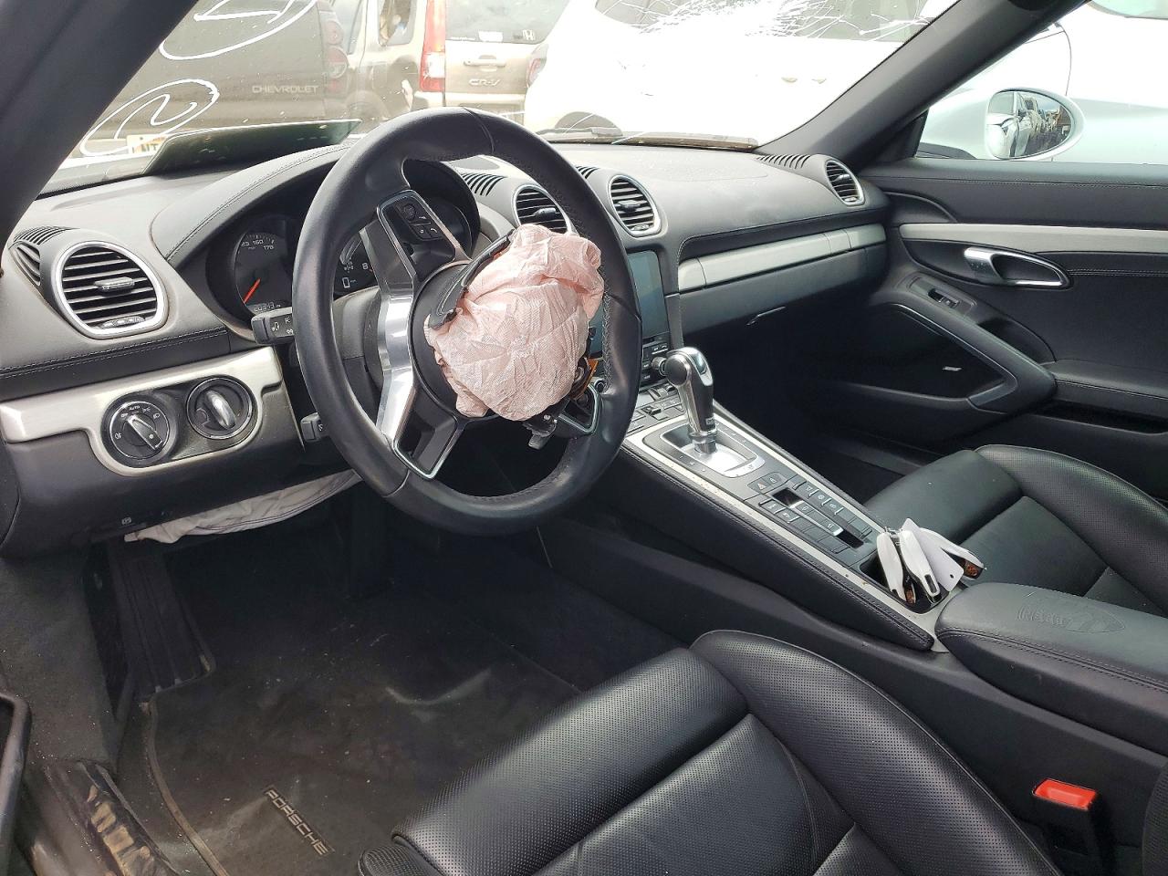 2019 Porsche Boxster Base White vin: WP0CA2A83KS210822