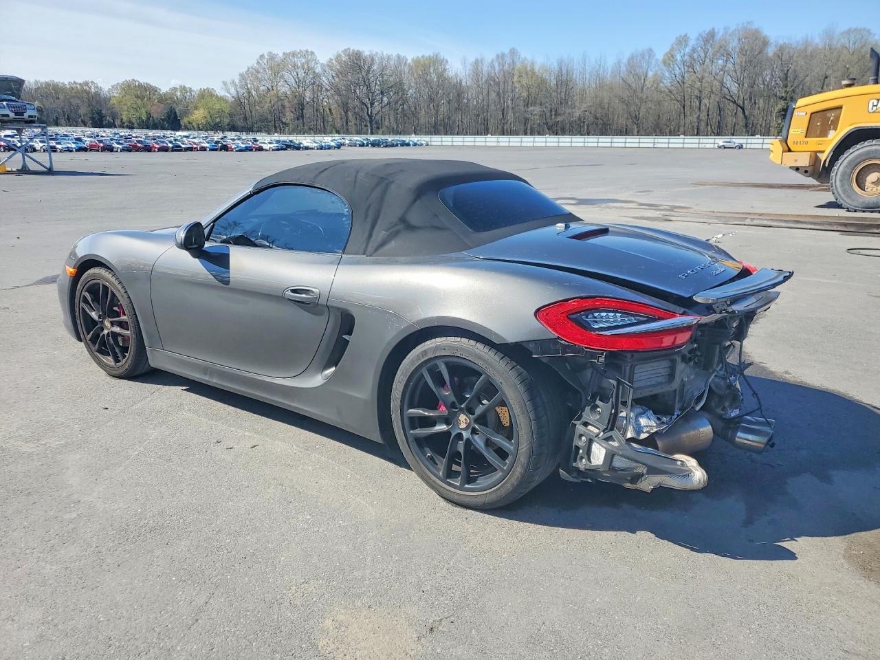 2013 Porsche Boxster Gray vin: WP0CA2A84DS112949