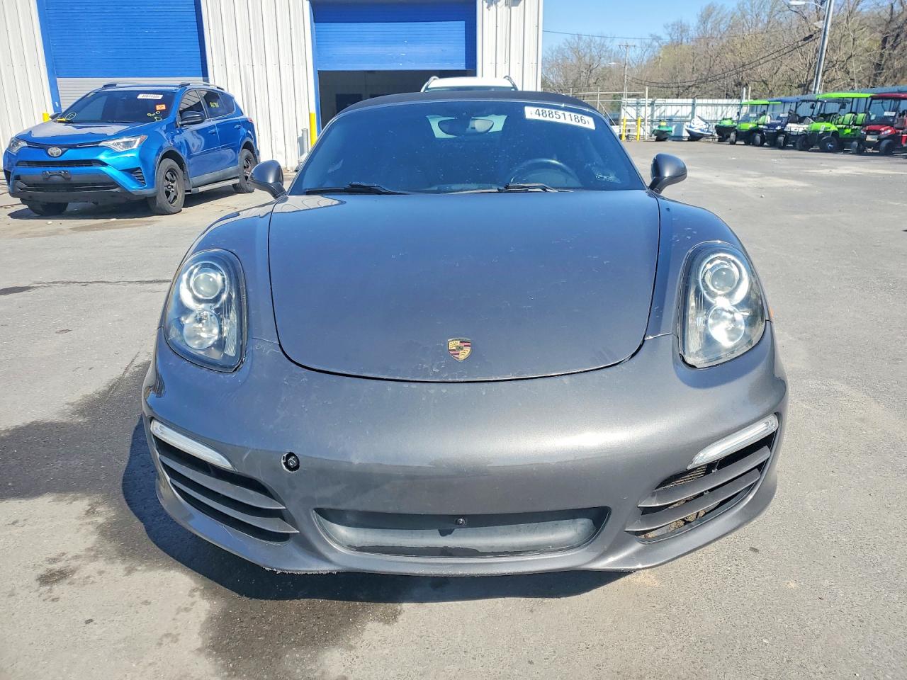 2013 Porsche Boxster Gray vin: WP0CA2A84DS112949