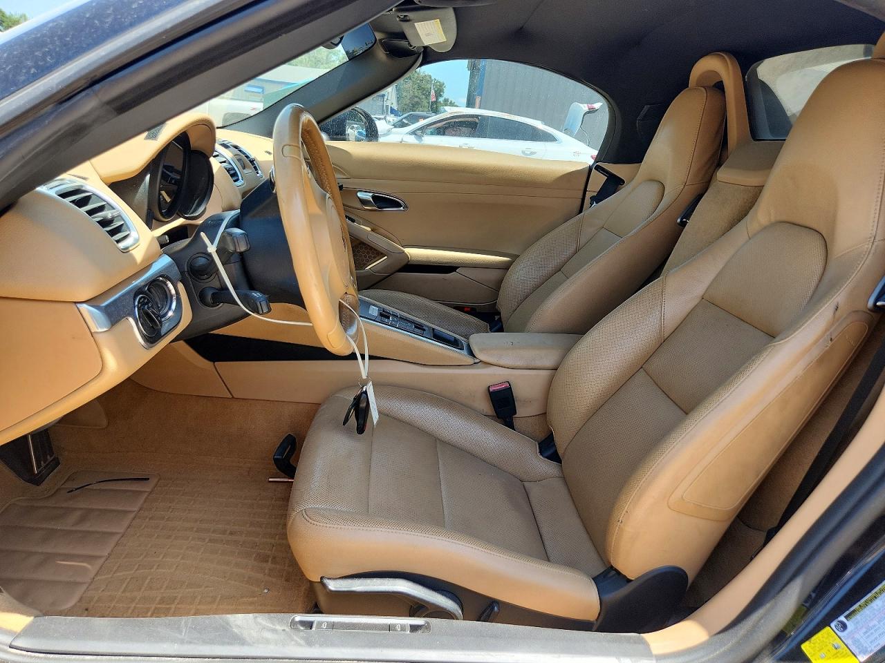 2013 Porsche Boxster Черный vin: WP0CA2A84DS114717