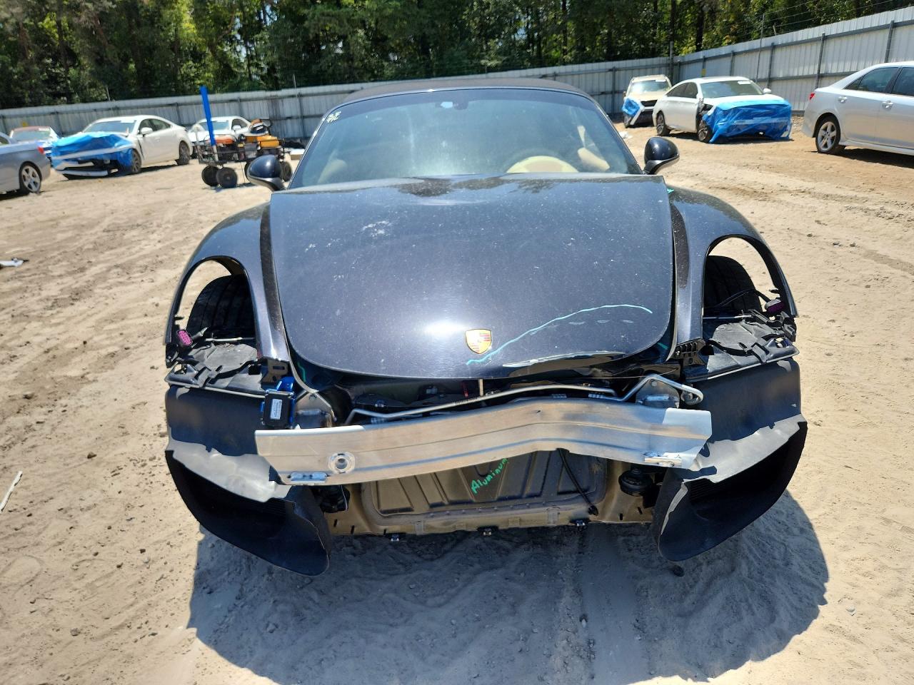 2013 Porsche Boxster Черный vin: WP0CA2A84DS114717