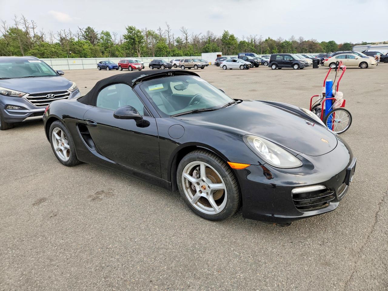 2014 Porsche Boxster Black vin: WP0CA2A84EK120261