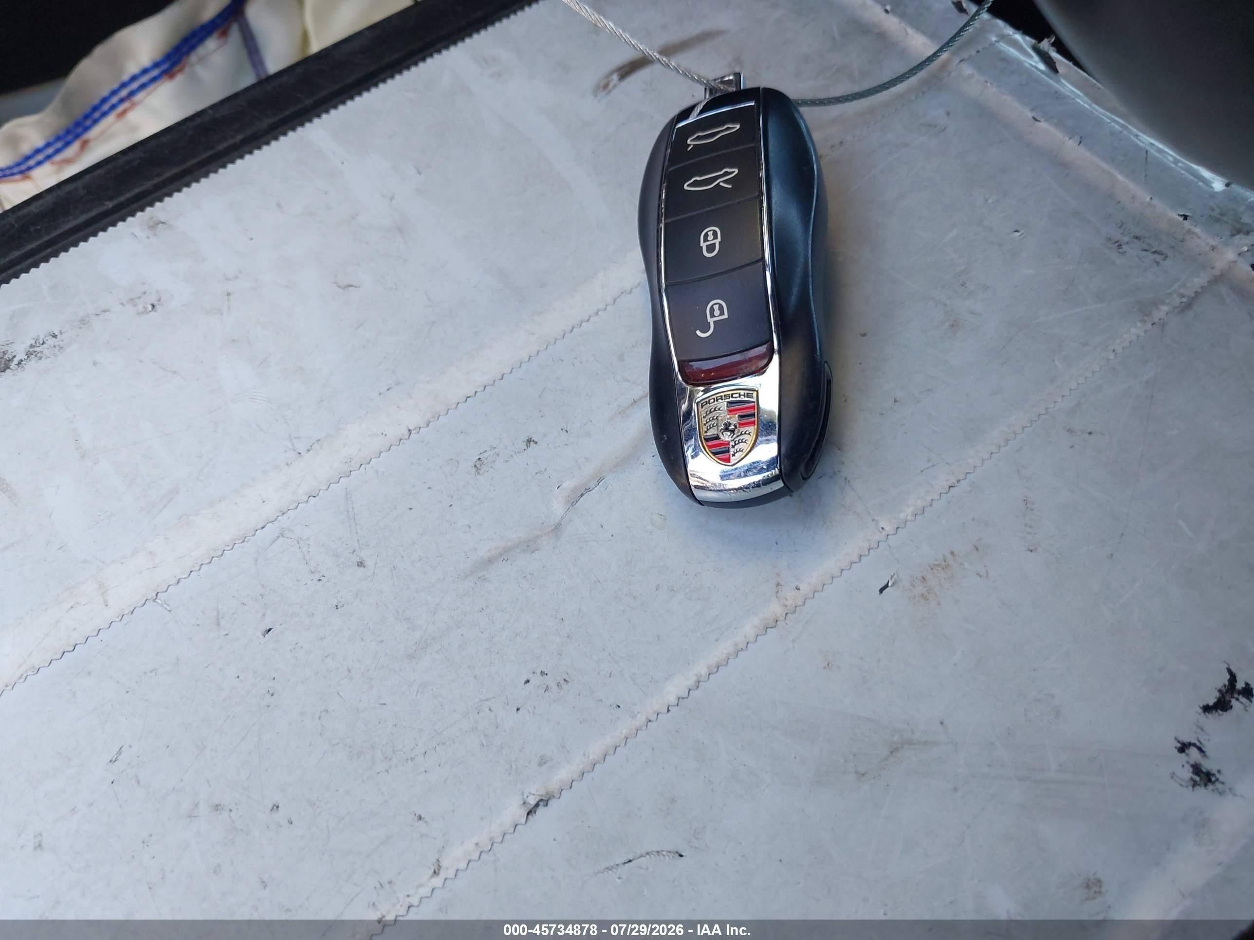 2013 Porsche Boxster   Серый vin: WP0CA2A85DS112538