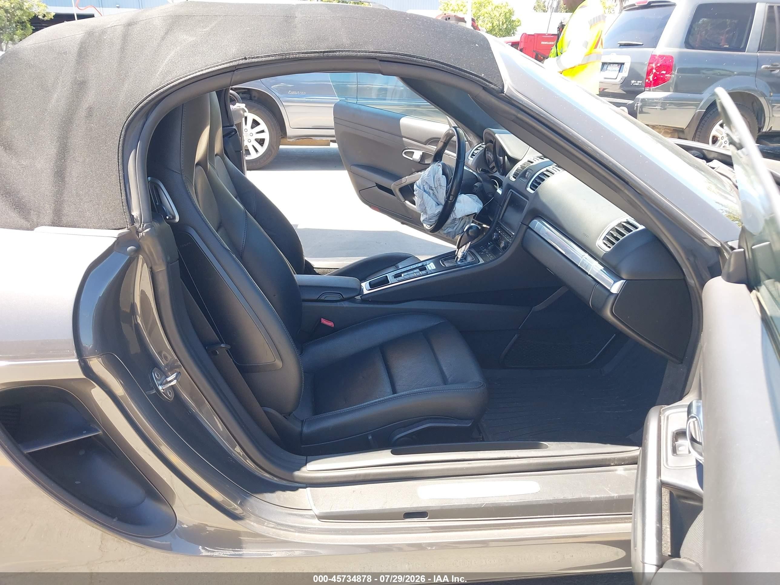 2013 Porsche Boxster   Серый vin: WP0CA2A85DS112538