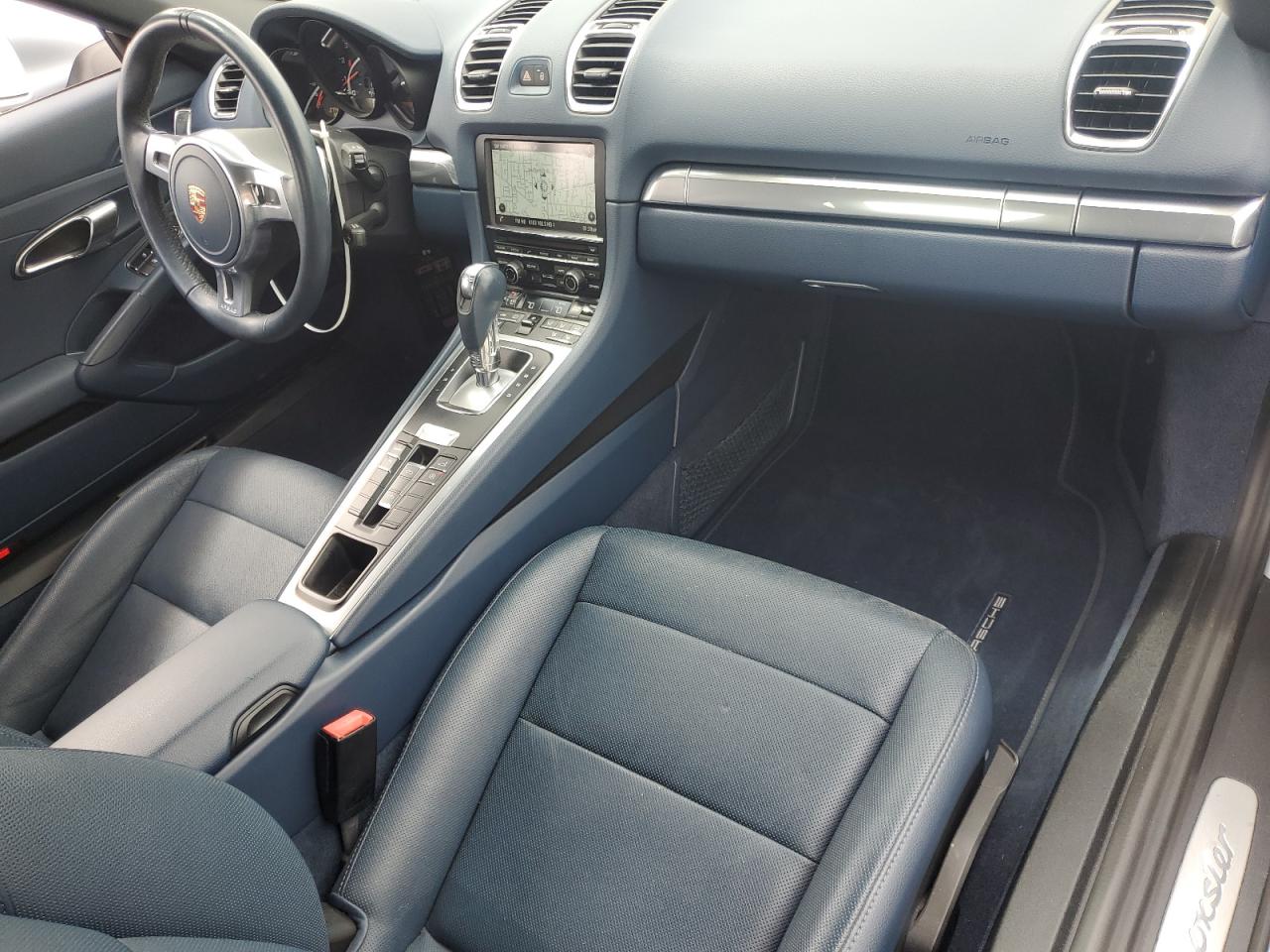 2014 Porsche Boxster Silver vin: WP0CA2A88ES120733