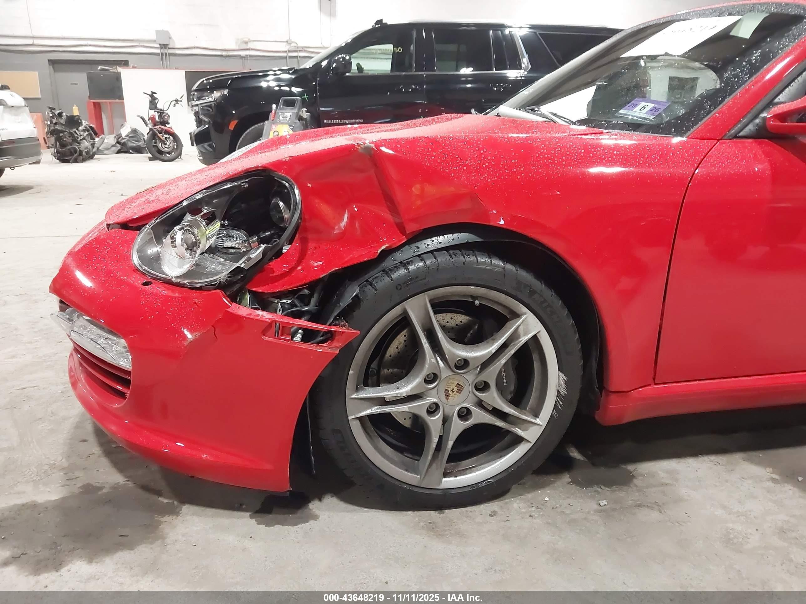 2012 Porsche Boxster   Красный vin: WP0CA2A89CS710064
