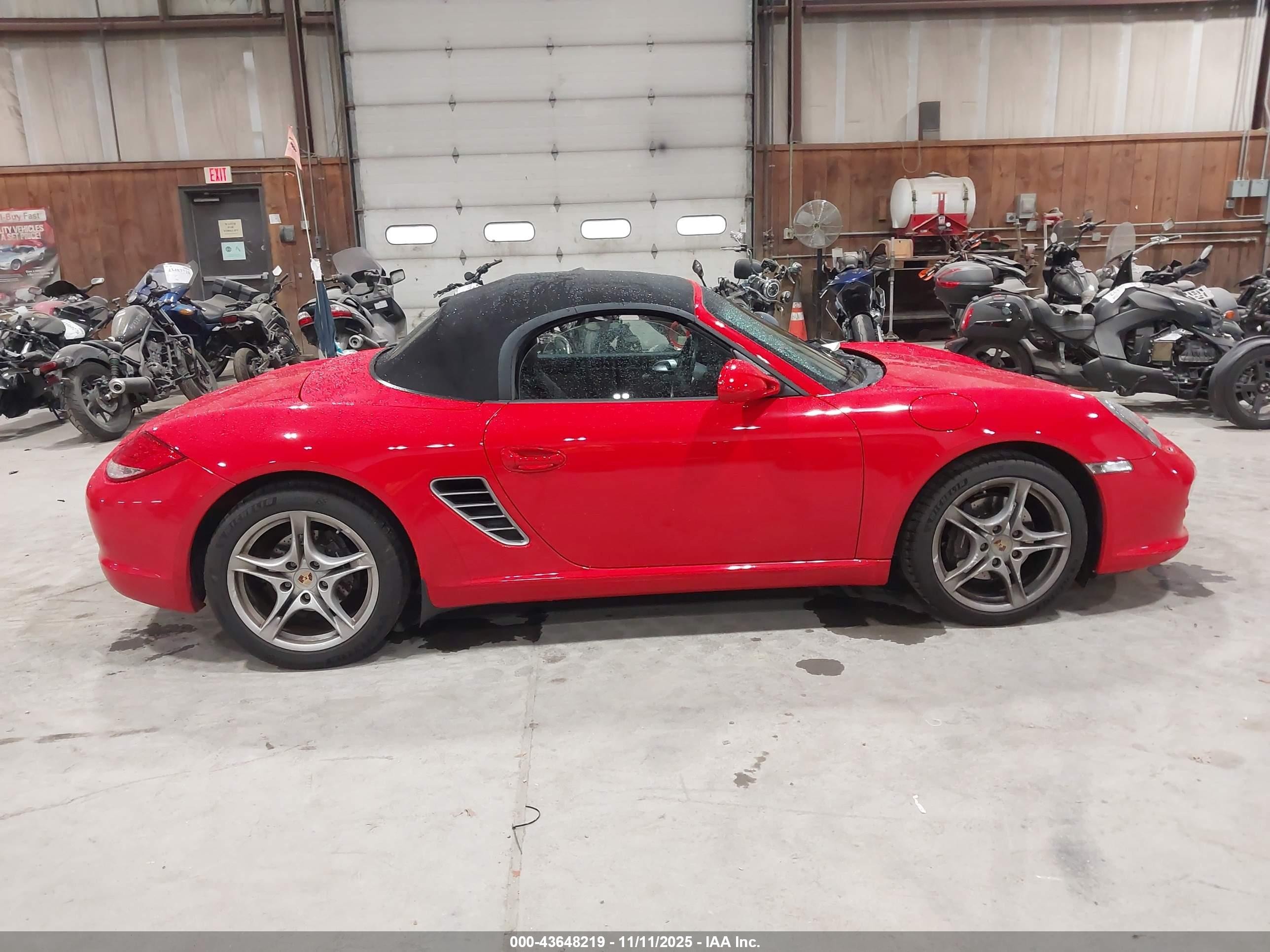 2012 Porsche Boxster   Красный vin: WP0CA2A89CS710064