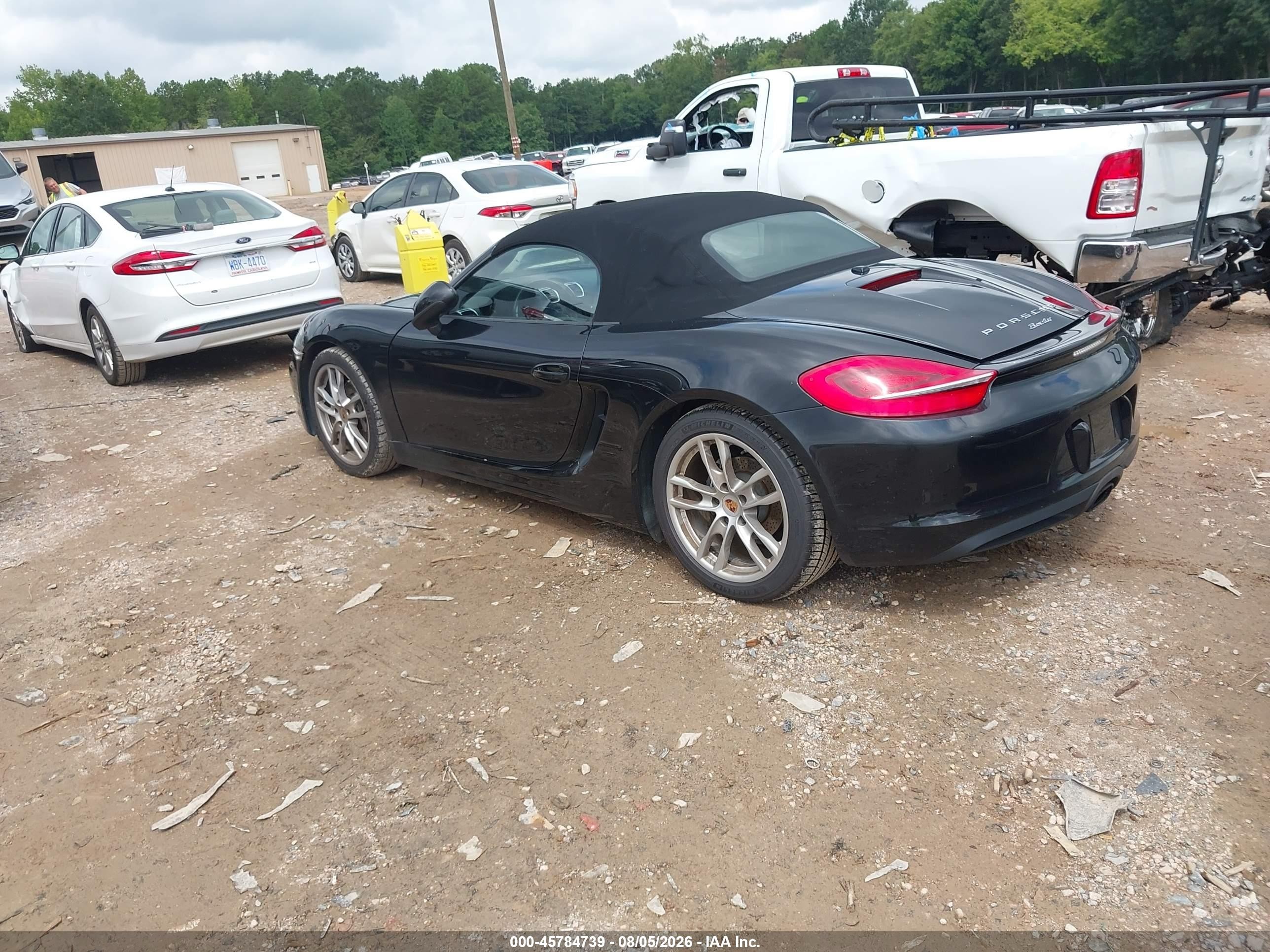 2014 Porsche Boxster   Black vin: WP0CA2A89EK120658