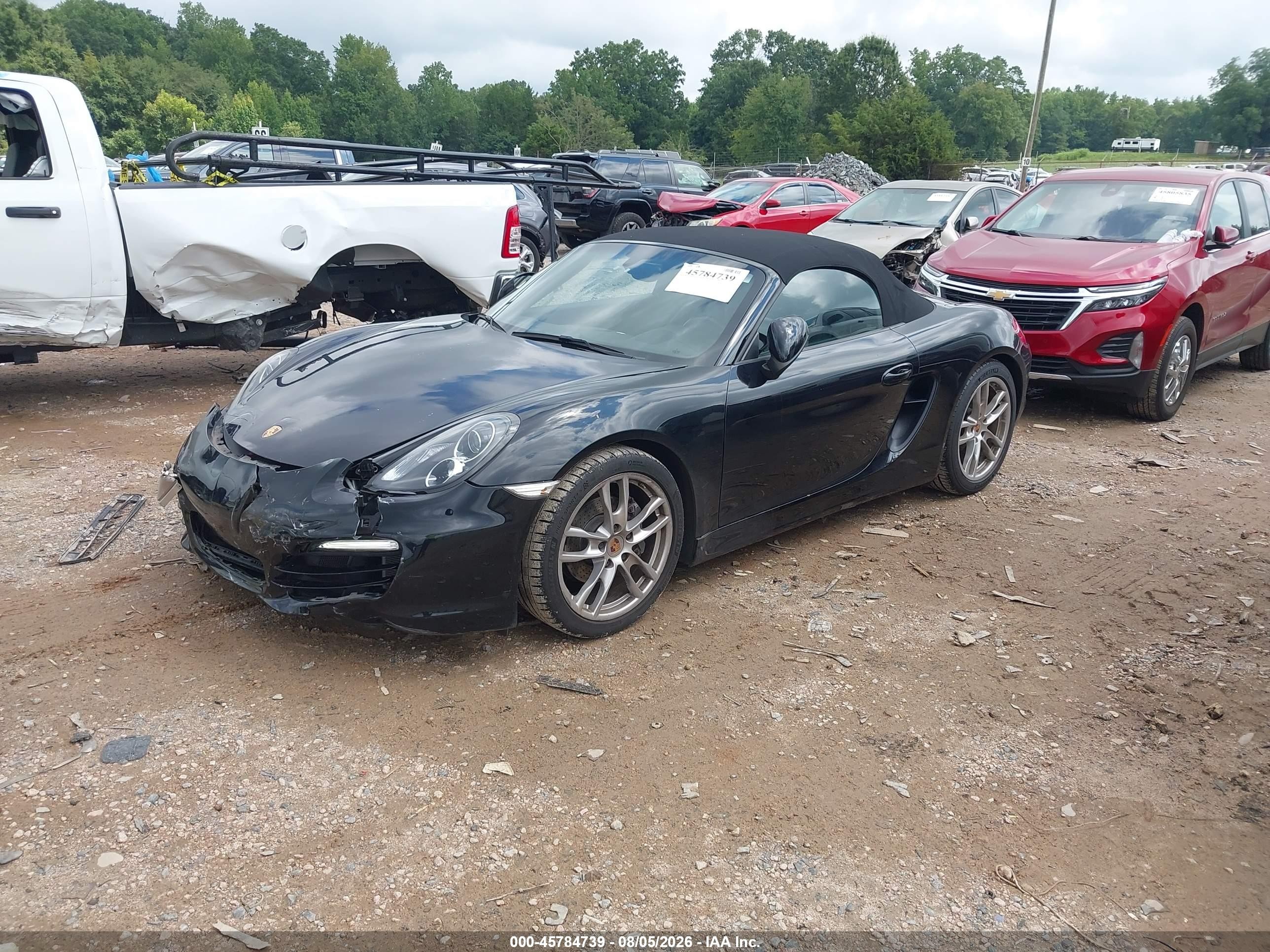 2014 Porsche Boxster   Black vin: WP0CA2A89EK120658