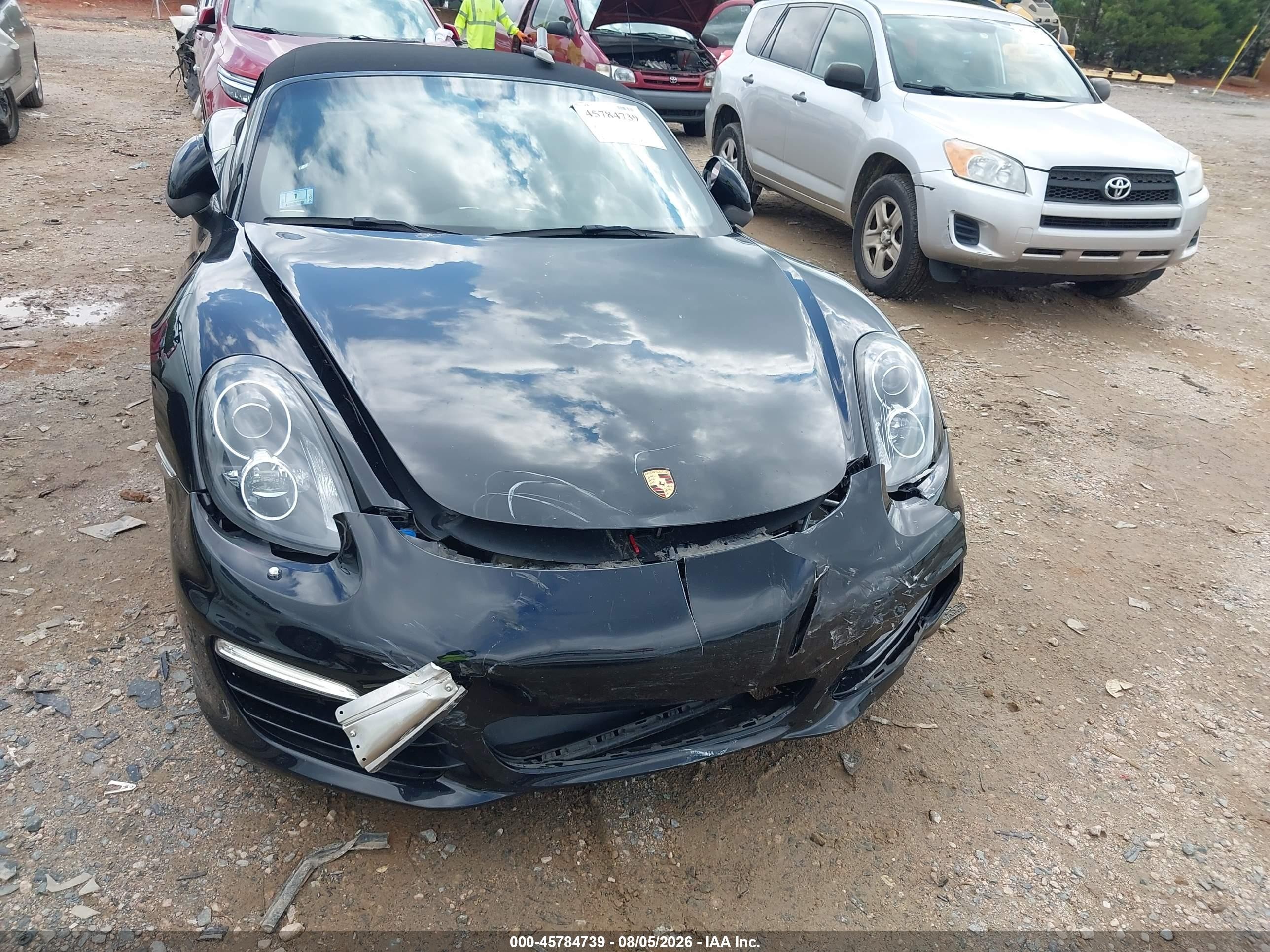 2014 Porsche Boxster   Black vin: WP0CA2A89EK120658