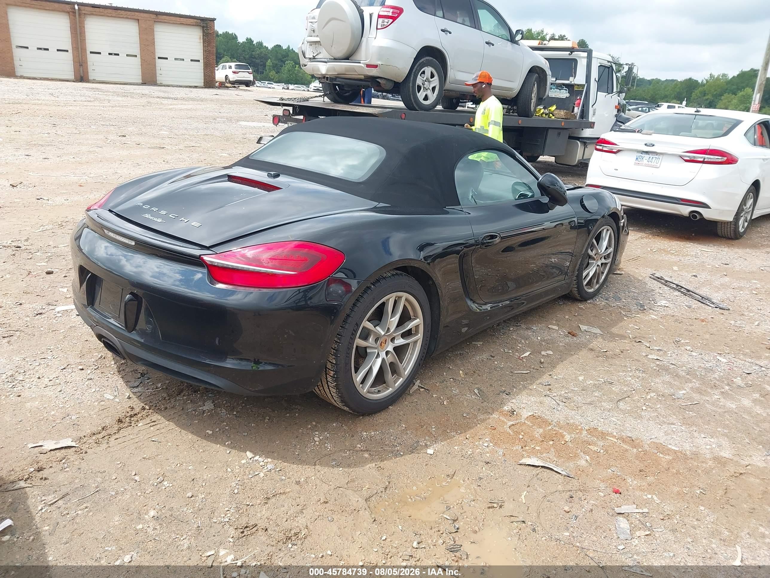 2014 Porsche Boxster   Black vin: WP0CA2A89EK120658