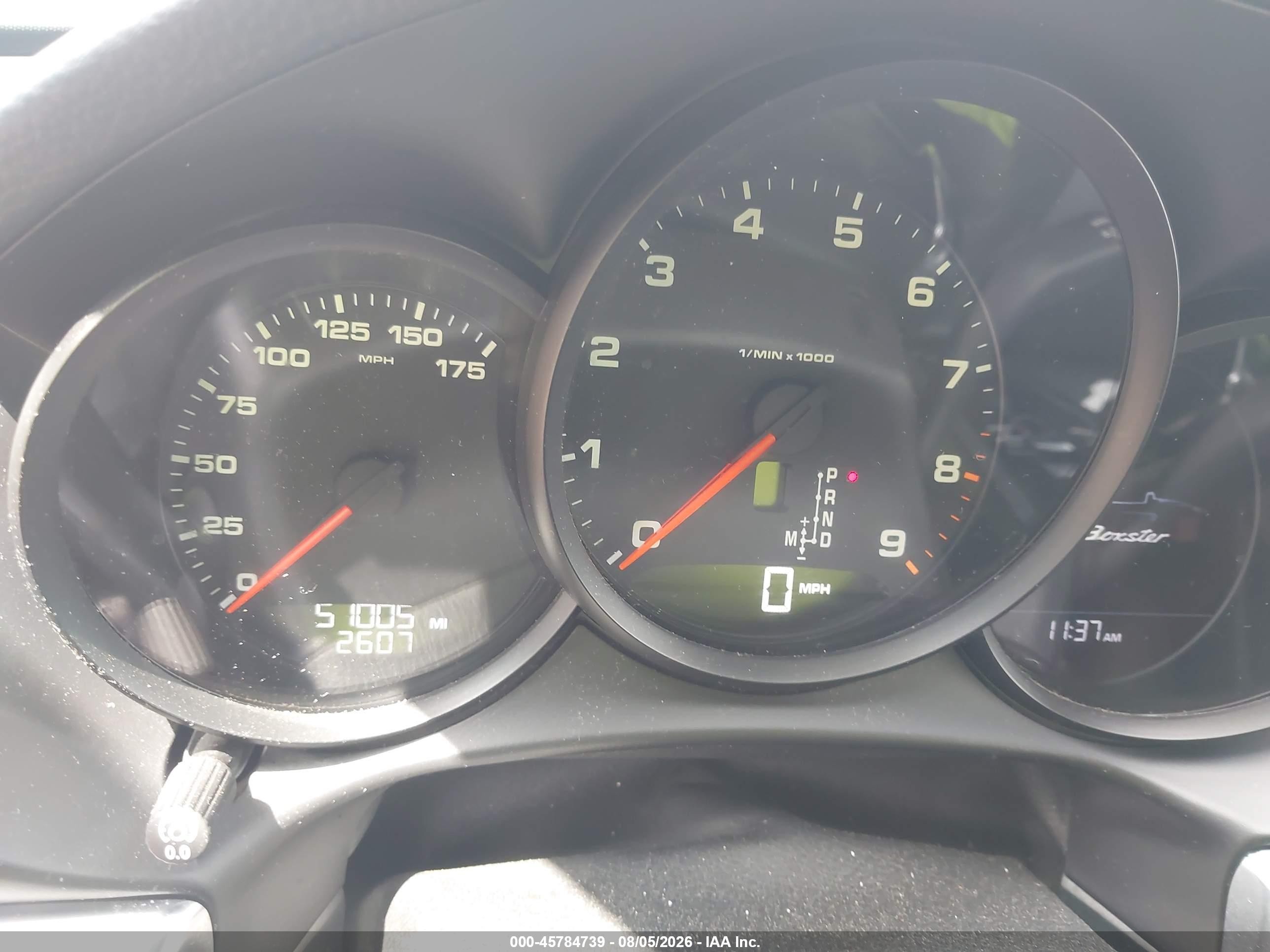 2014 Porsche Boxster   Black vin: WP0CA2A89EK120658