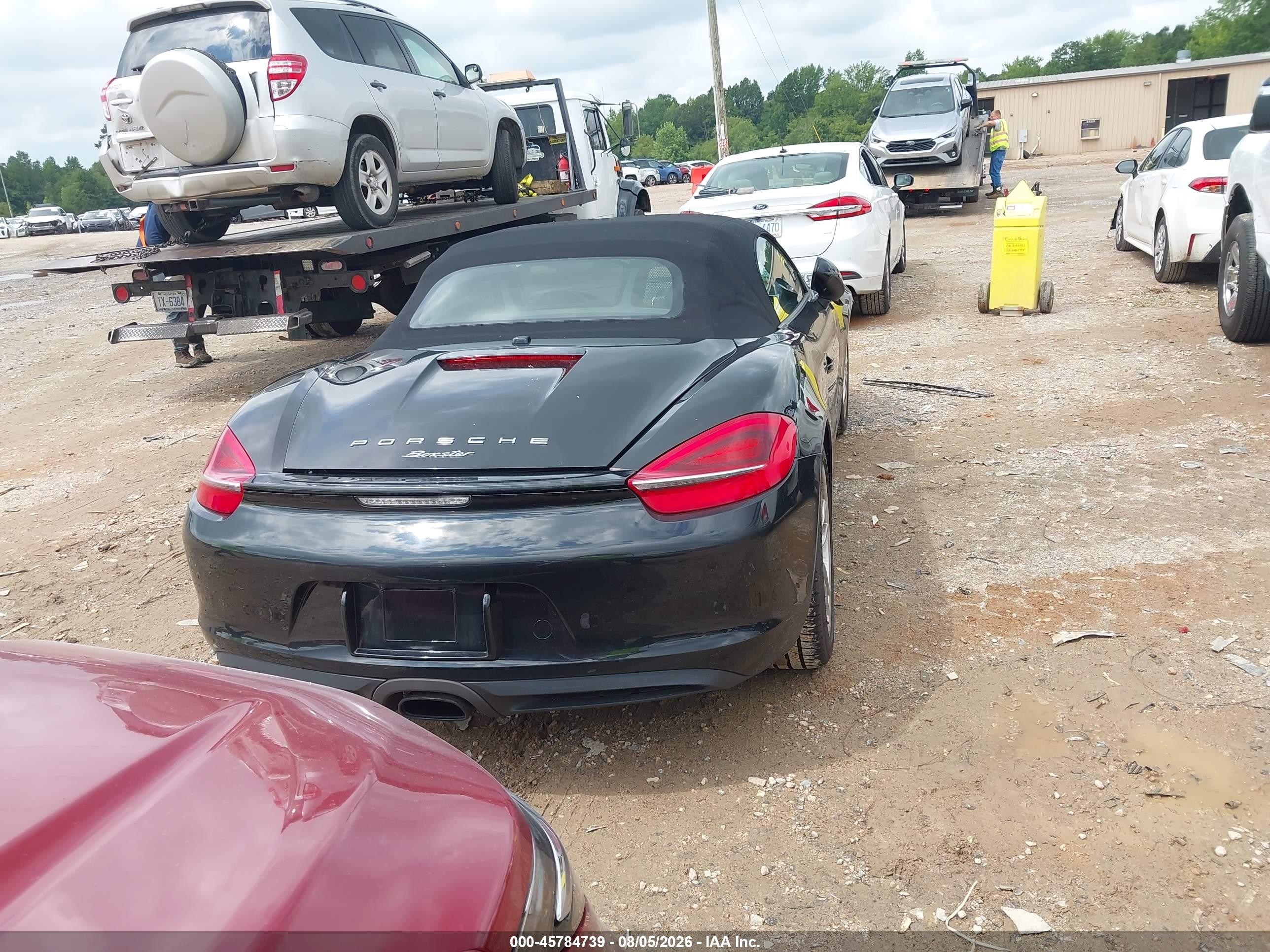 2014 Porsche Boxster   Black vin: WP0CA2A89EK120658