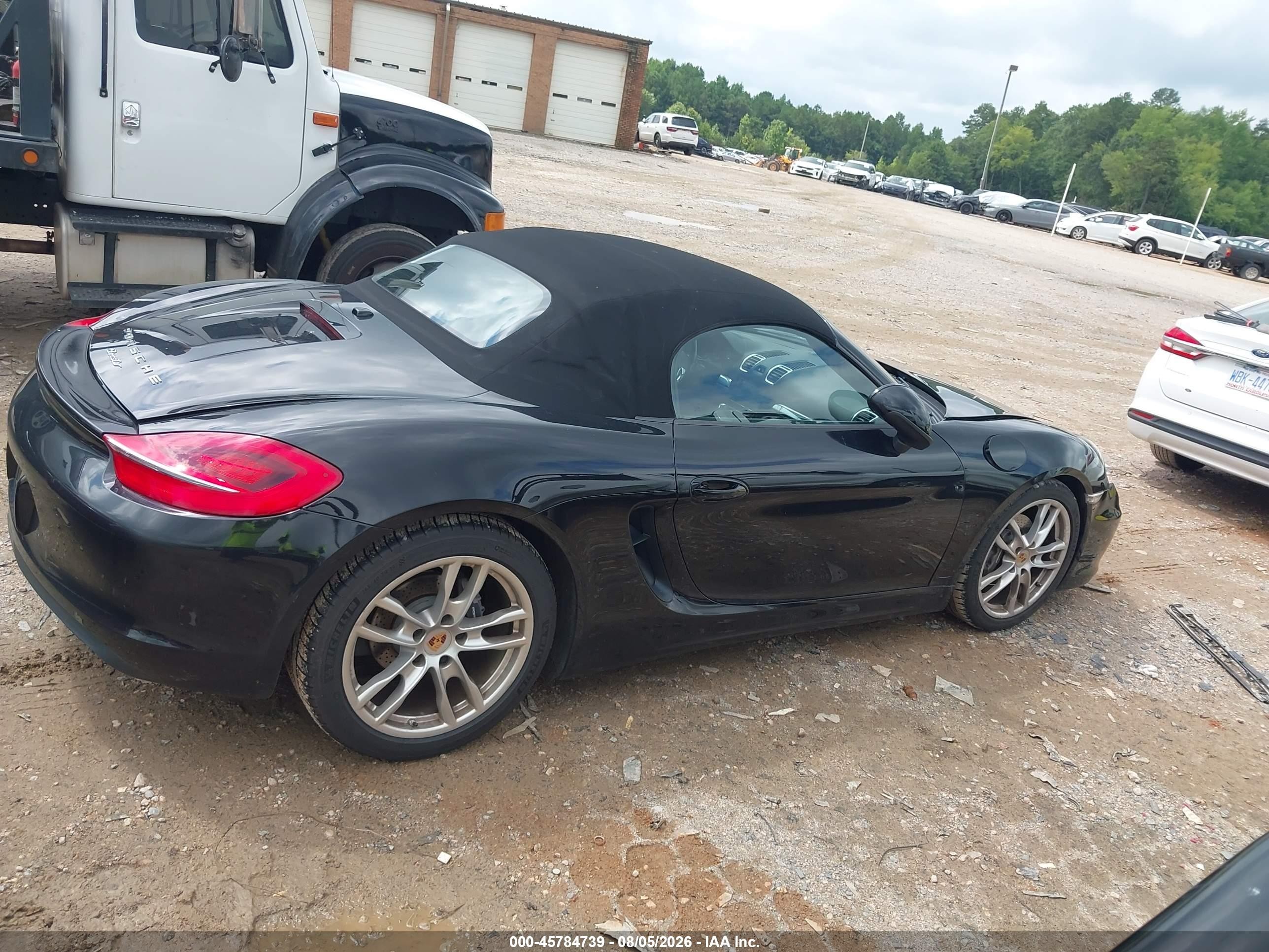 2014 Porsche Boxster   Black vin: WP0CA2A89EK120658