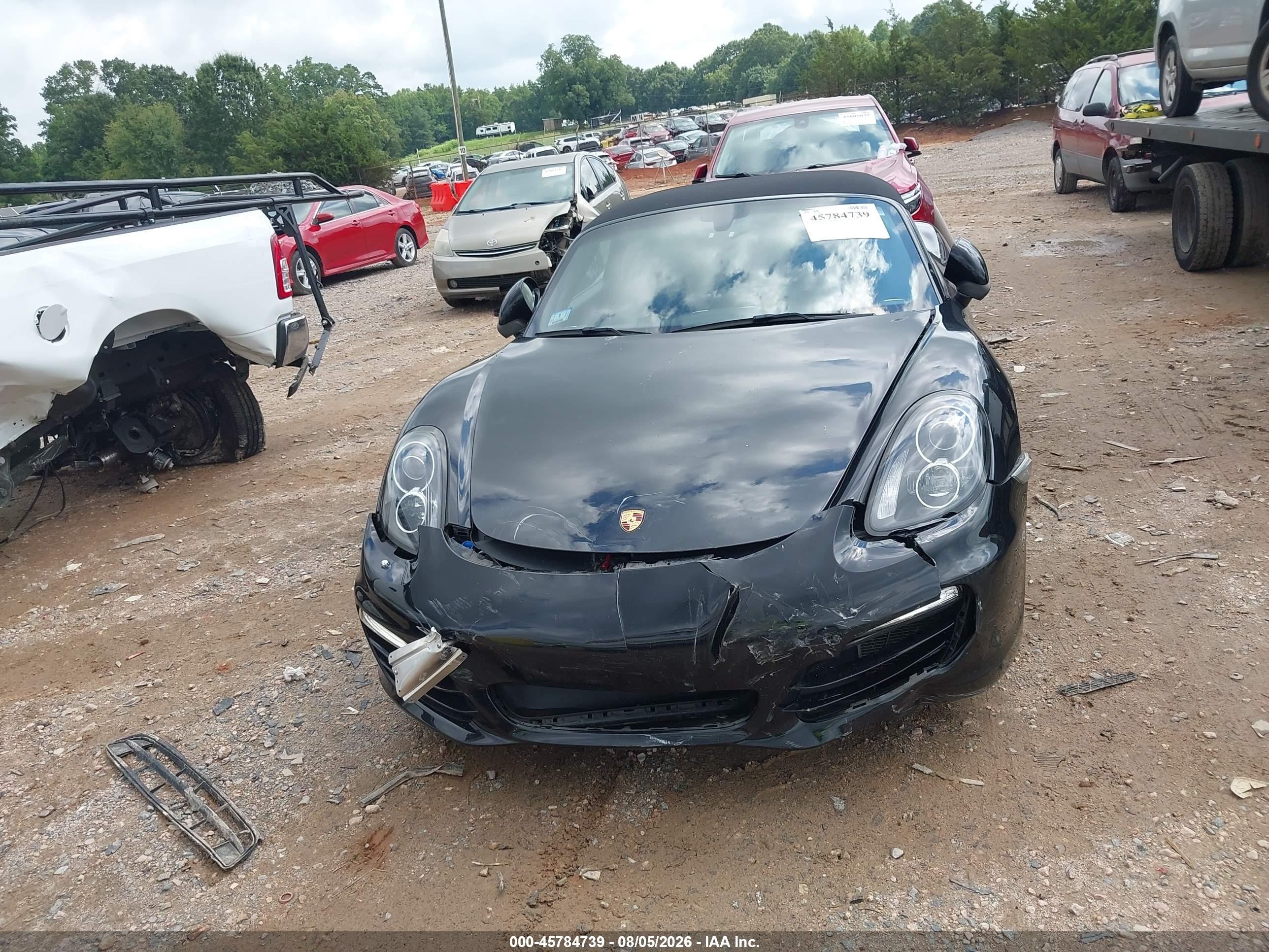 2014 Porsche Boxster   Black vin: WP0CA2A89EK120658
