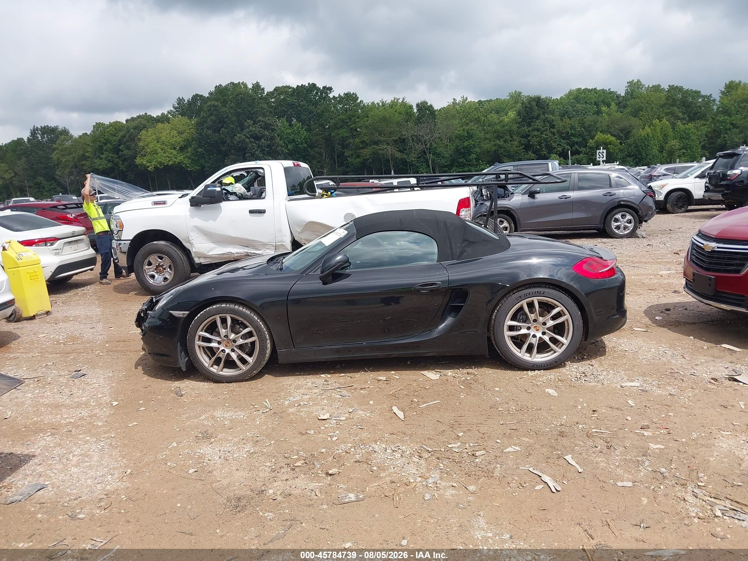 2014 Porsche Boxster   Black vin: WP0CA2A89EK120658