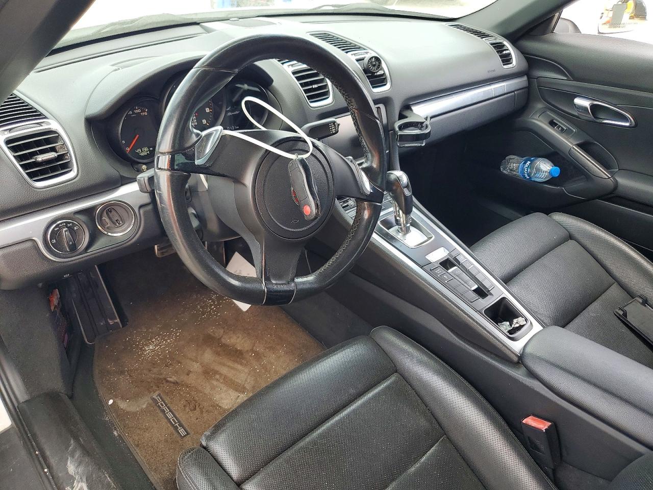 2013 Porsche Boxster White vin: WP0CA2A8XDS114088