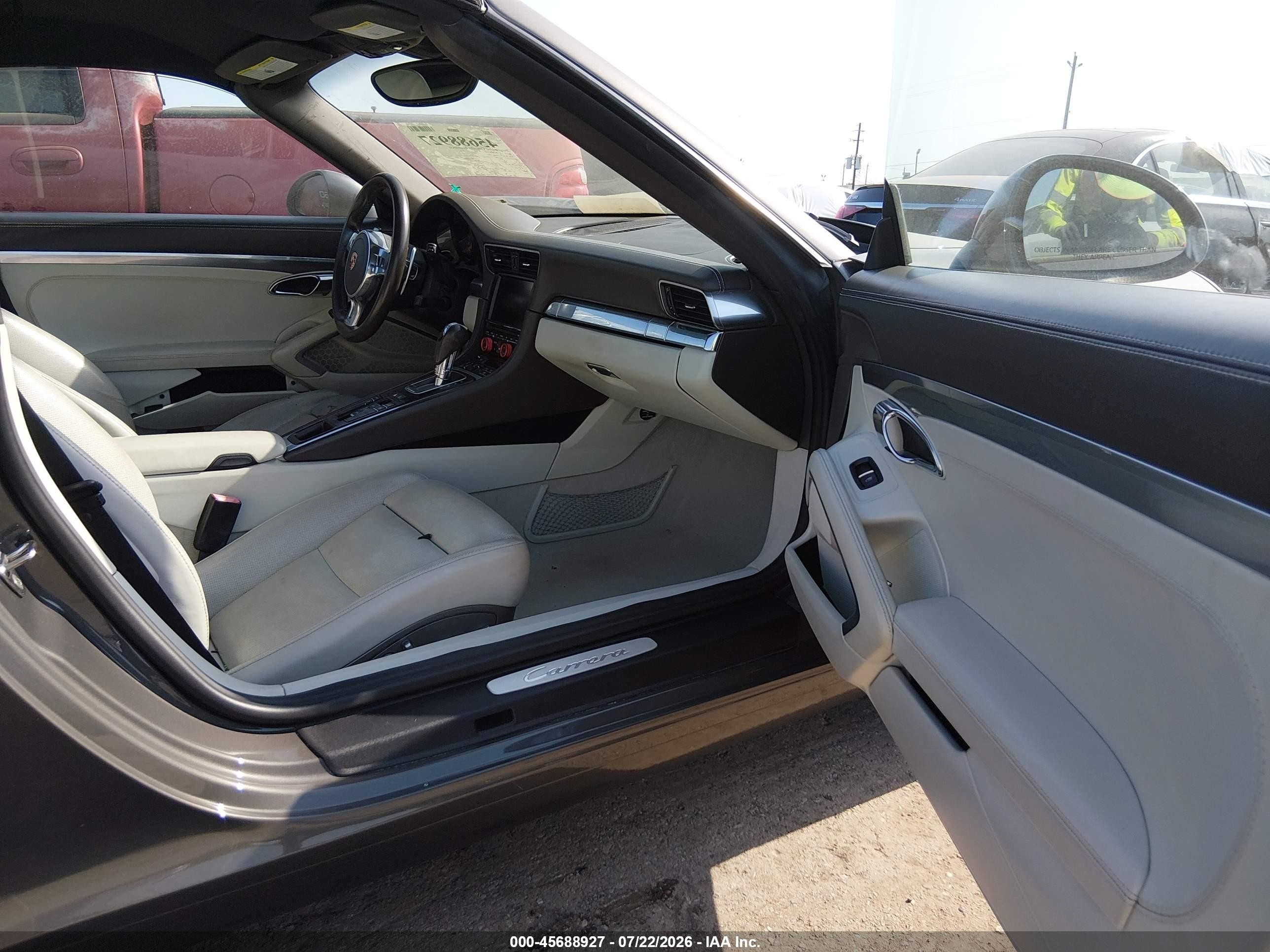 2014 Porsche 911 Carrera Gray vin: WP0CA2A94ES140891