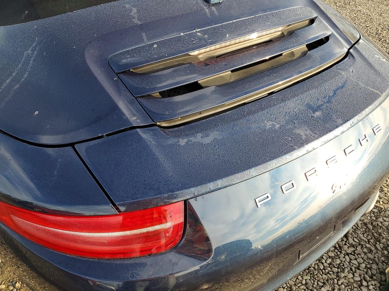 2013 Porsche 911 Carrera Синий vin: WP0CA2A95DS140199