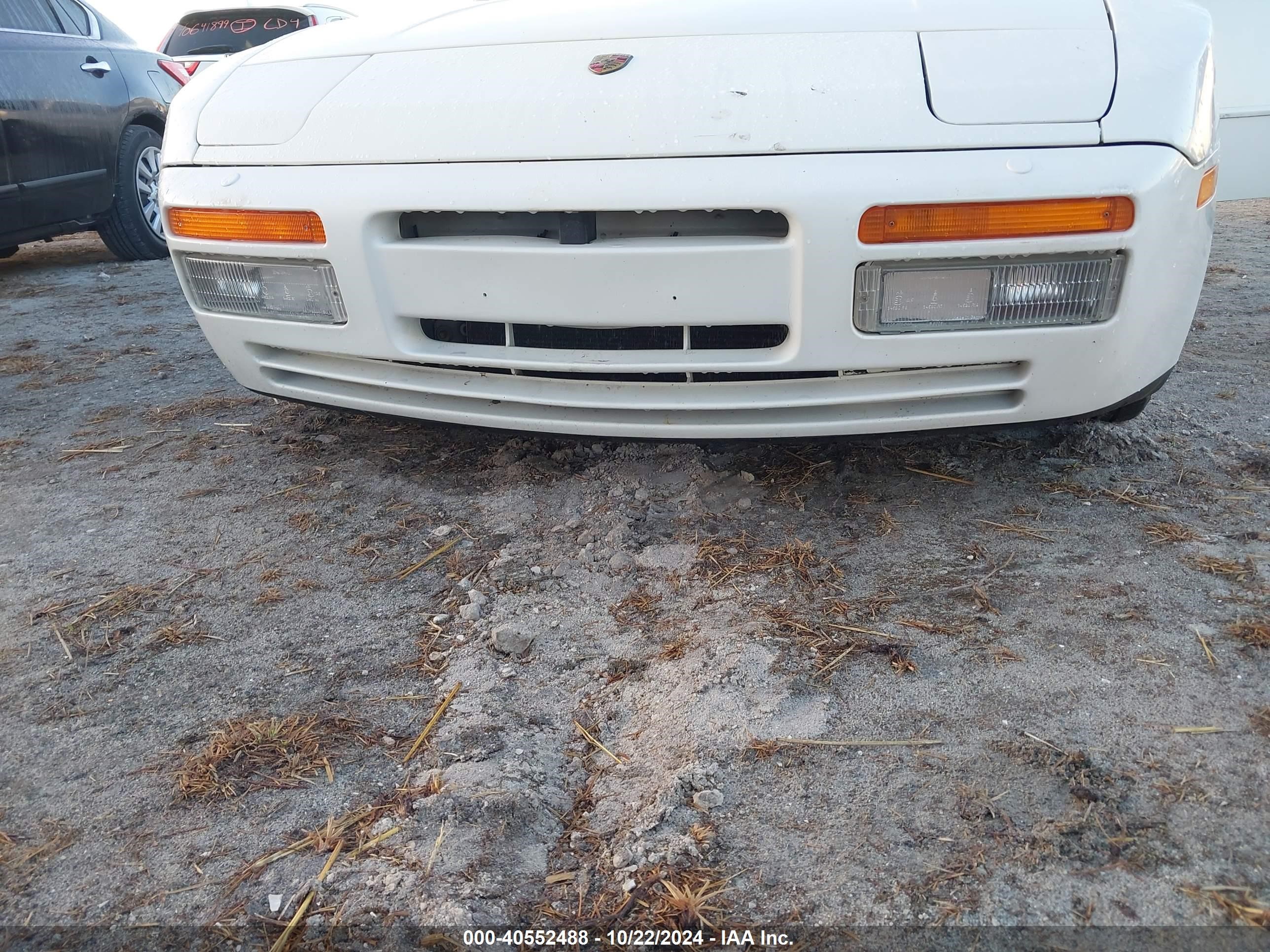 1990 Porsche 944 S White vin: WP0CB2940LN480606