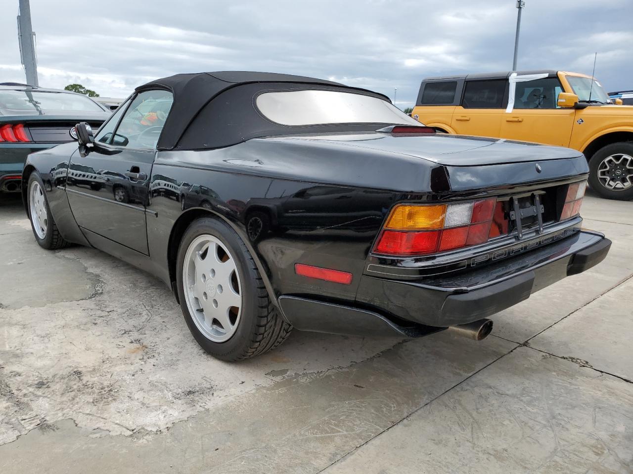 1990 Porsche 944 S Black vin: WP0CB2946LN480366