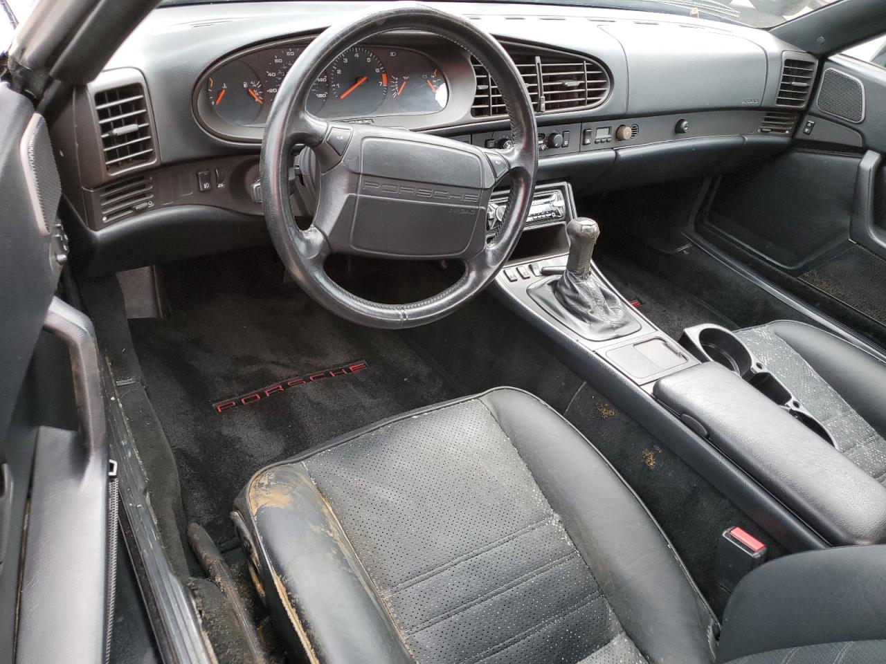 1990 Porsche 944 S Black vin: WP0CB2946LN480366