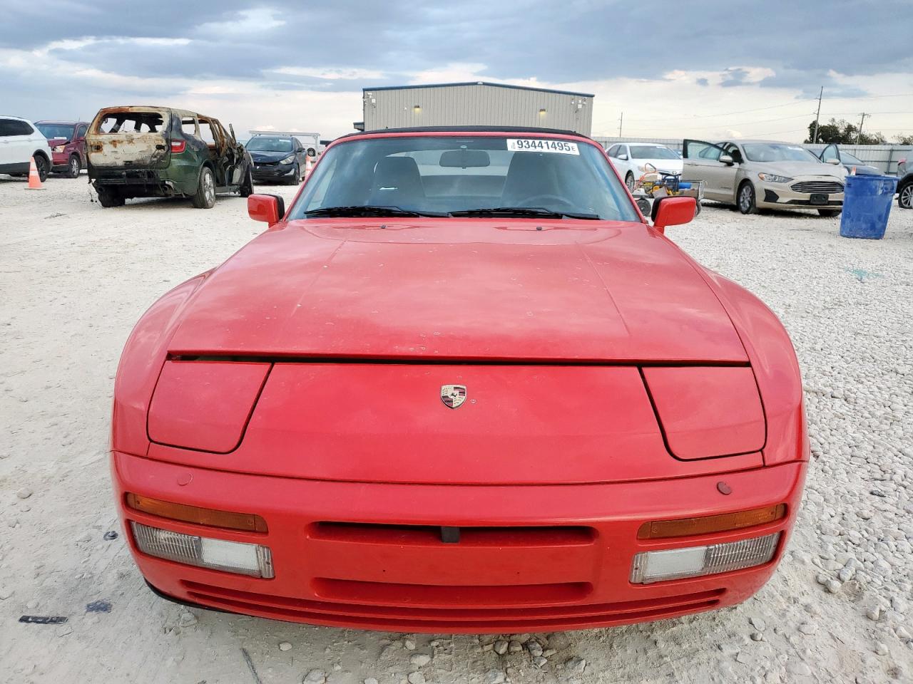 1990 Porsche 944 S Red vin: WP0CB2946LN481226