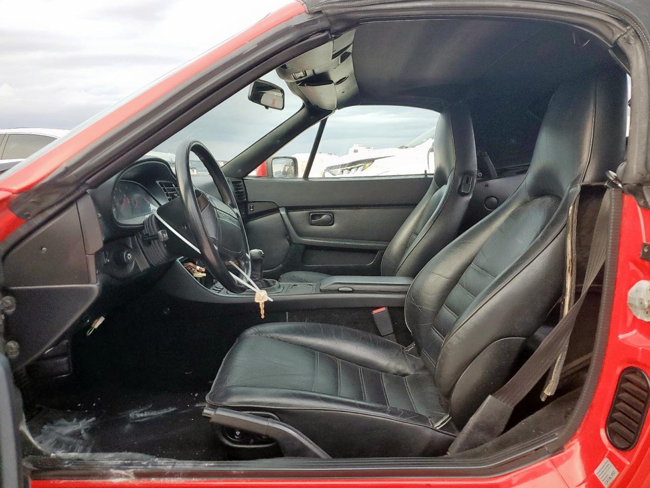 1990 Porsche 944 S Red vin: WP0CB2946LN481226