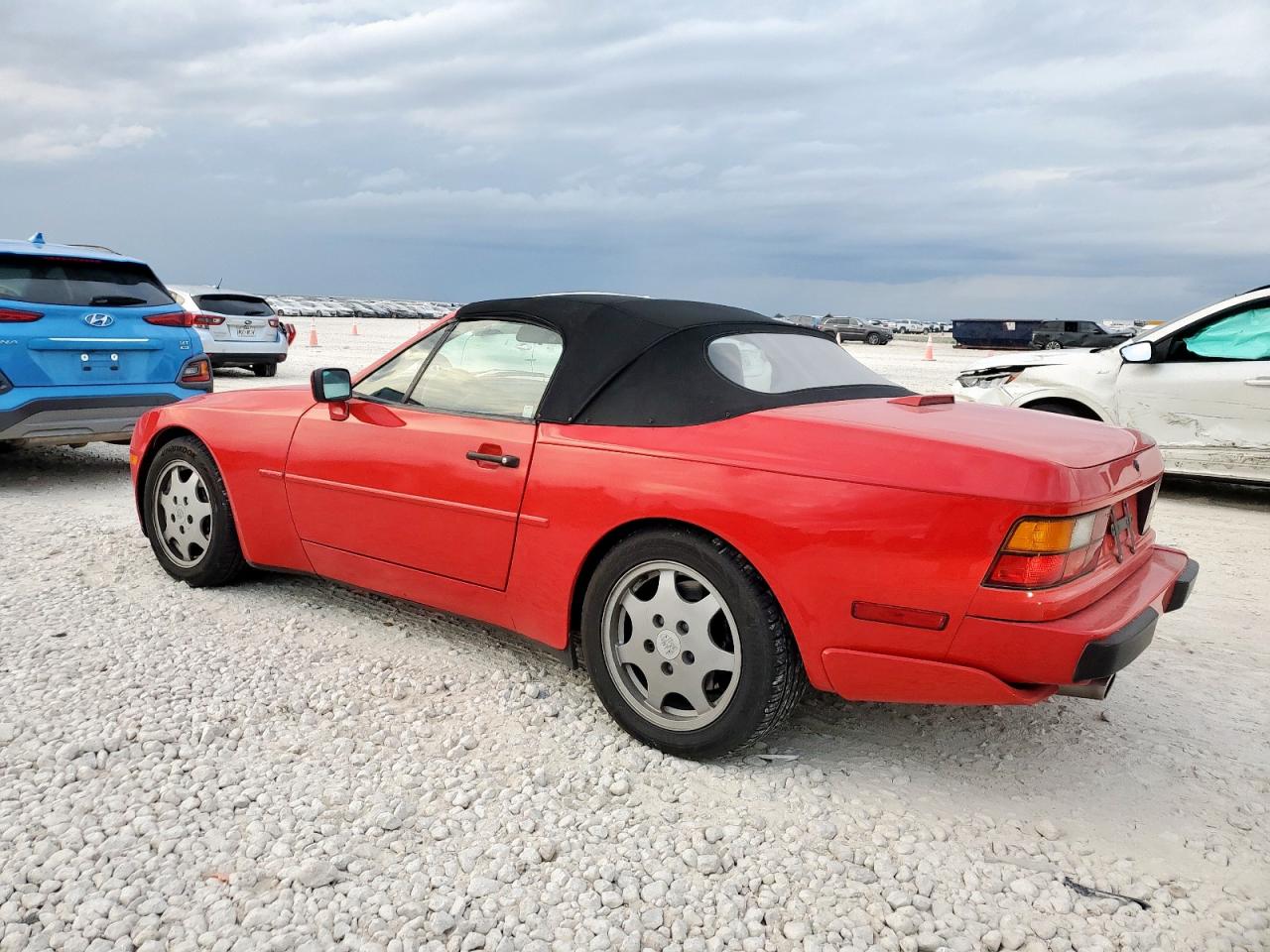1990 Porsche 944 S Red vin: WP0CB2946LN481226