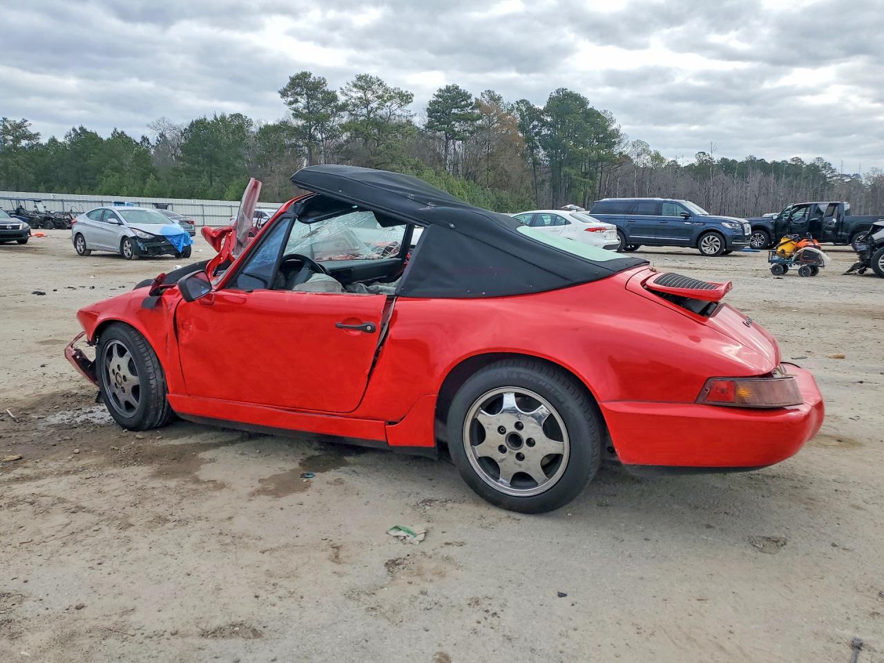 1990 Porsche 911 Carrera 2 Red vin: WP0CB2962LS471778
