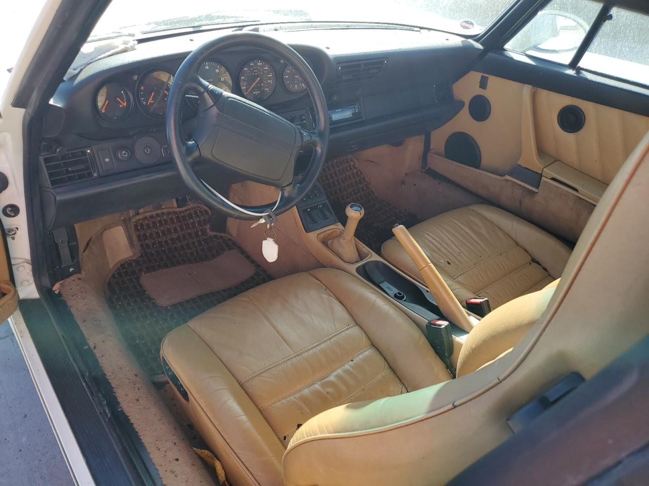 1990 Porsche 911 Carrera 2 White vin: WP0CB2965LS471970