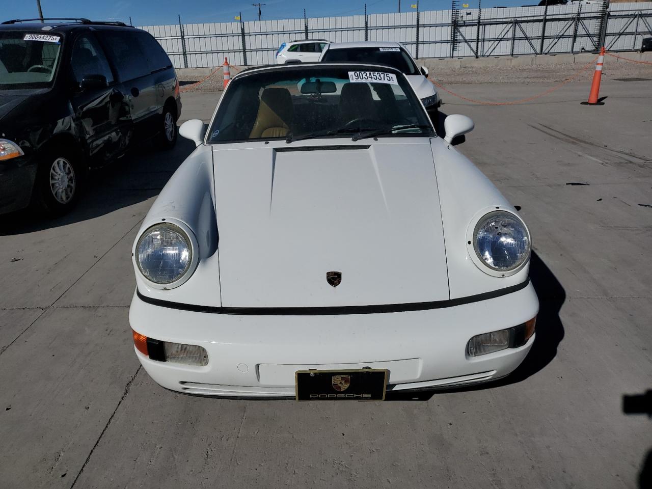 1990 Porsche 911 Carrera 2 White vin: WP0CB2965LS471970