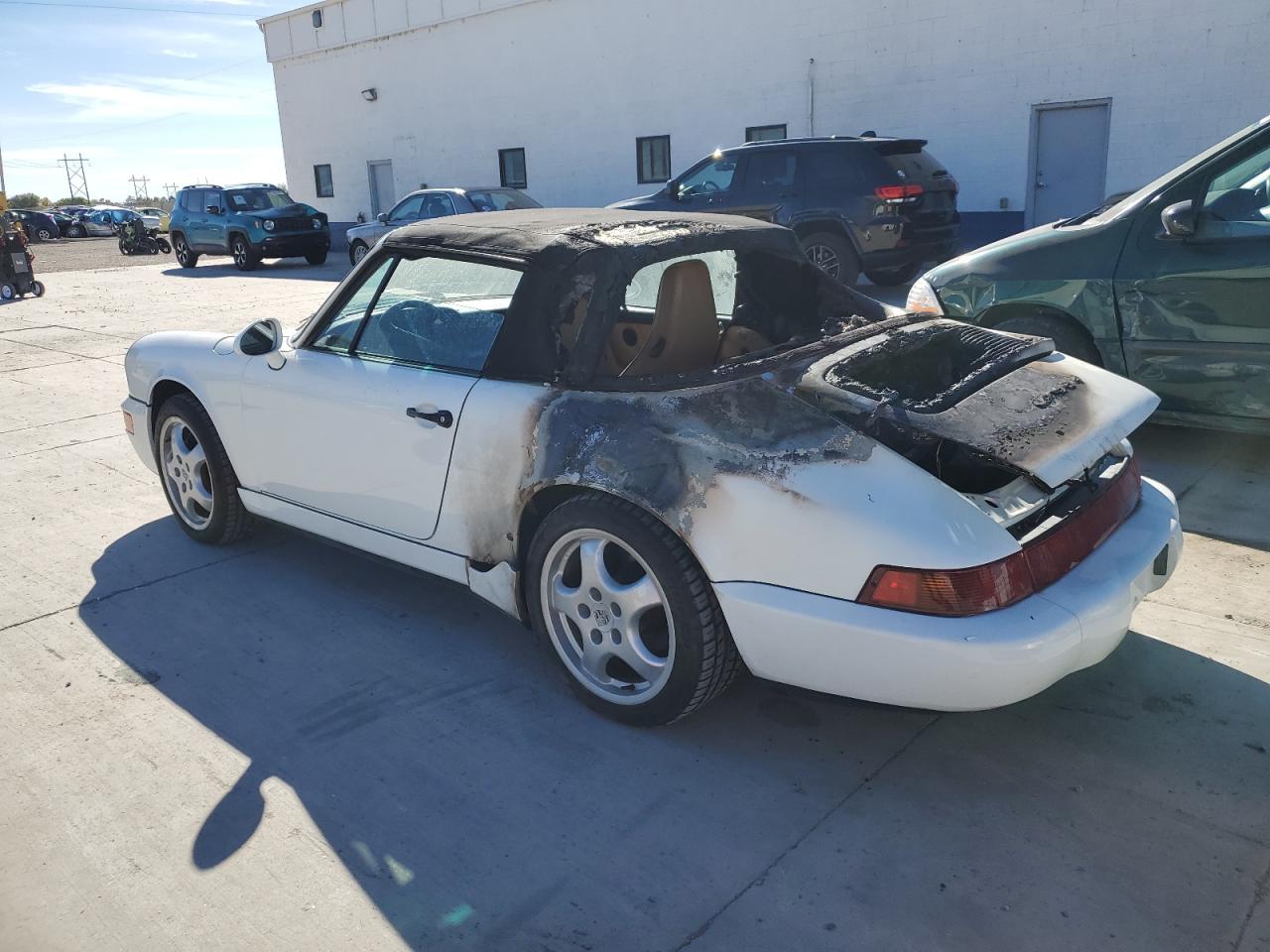 1990 Porsche 911 Carrera 2 White vin: WP0CB2965LS471970