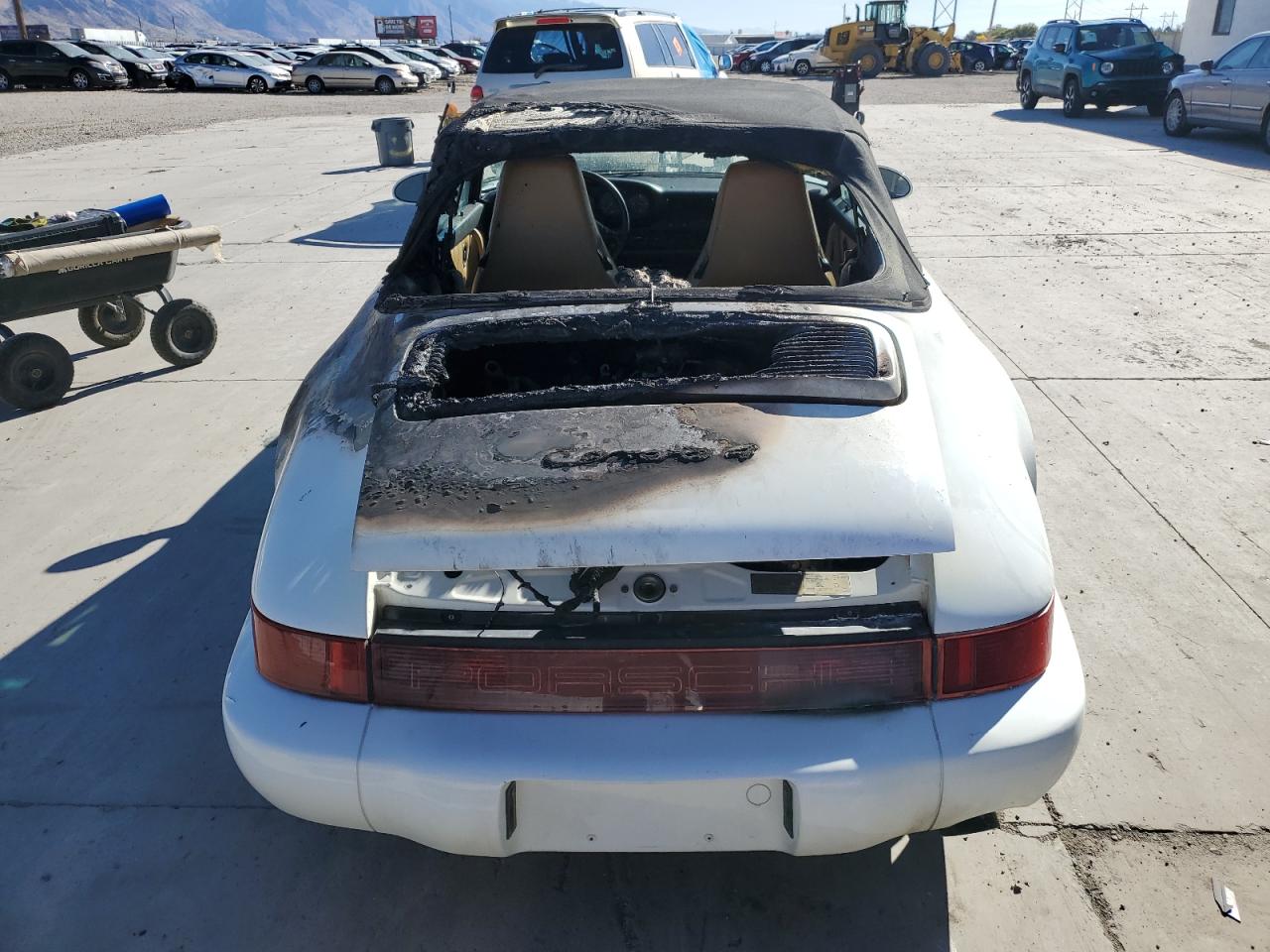 1990 Porsche 911 Carrera 2 White vin: WP0CB2965LS471970