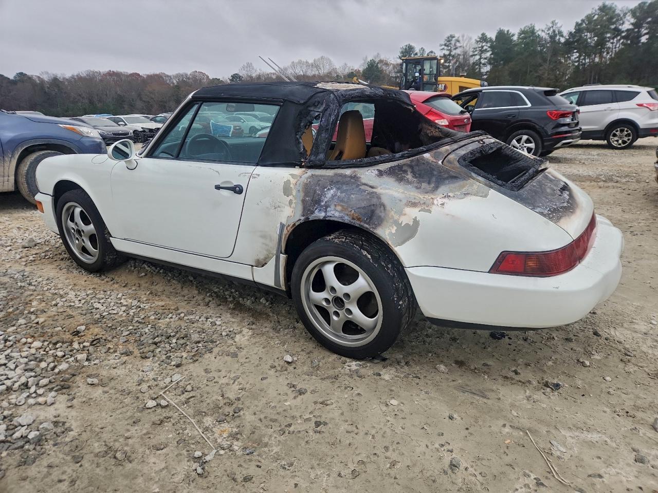 1990 Porsche 911 Carrera 2 White vin: WP0CB2965LS471970