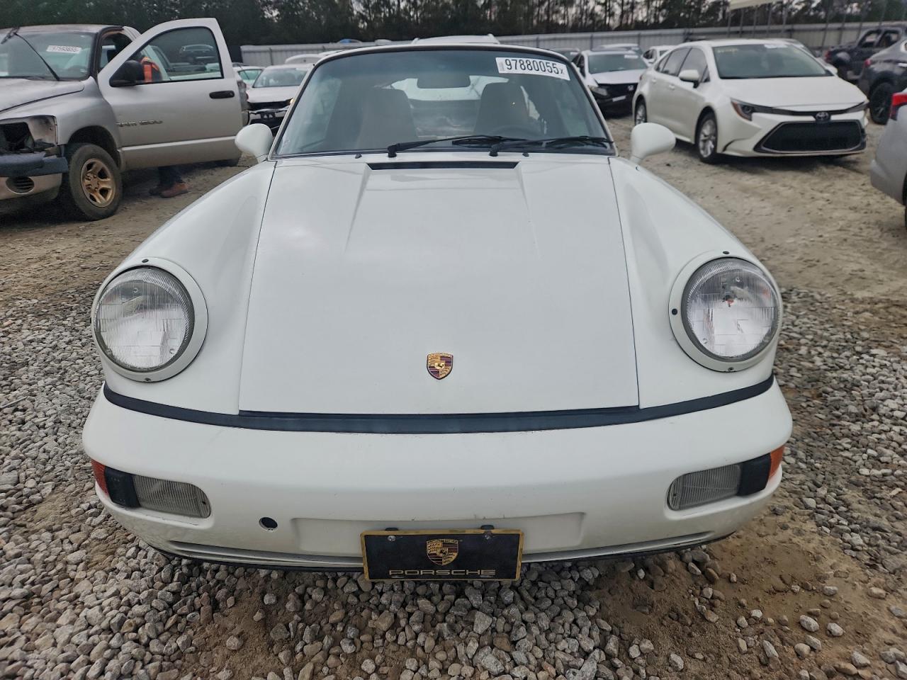 1990 Porsche 911 Carrera 2 White vin: WP0CB2965LS471970