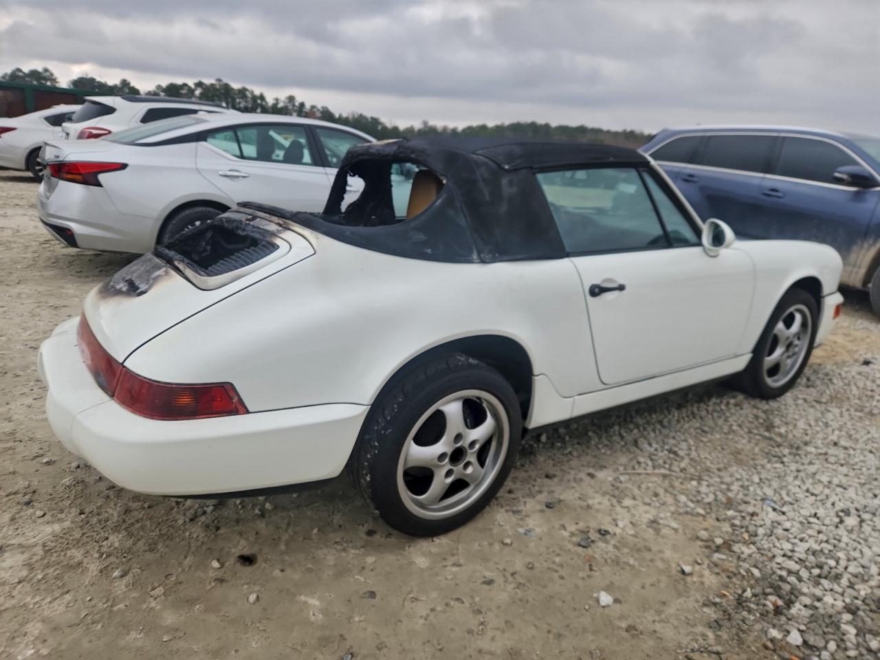 1990 Porsche 911 Carrera 2 White vin: WP0CB2965LS471970