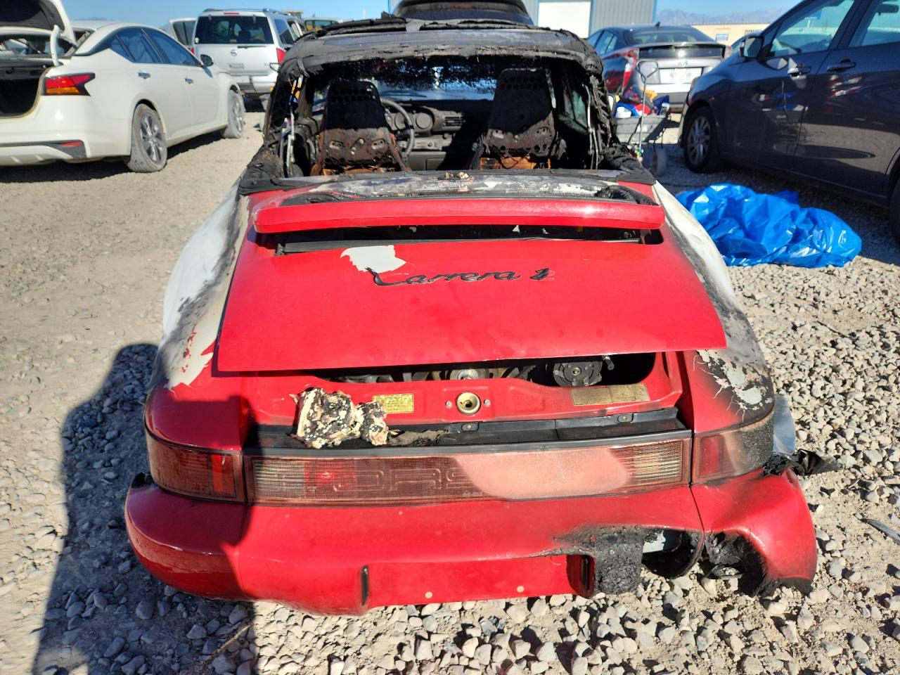 1990 Porsche 911 Carrera 2 Red vin: WP0CB296XLS470216