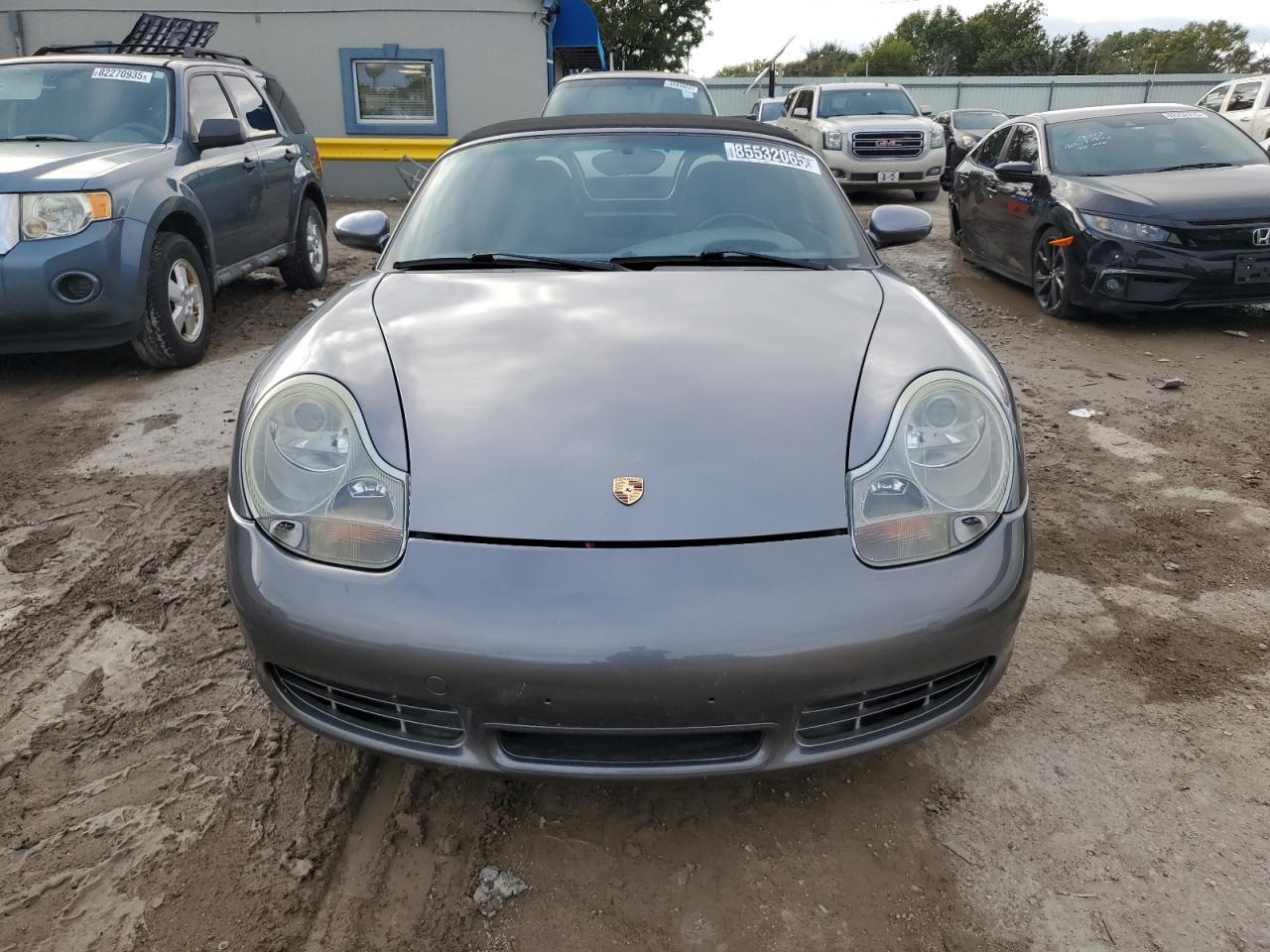 2001 Porsche Boxster S Серый vin: WP0CB29801U662506