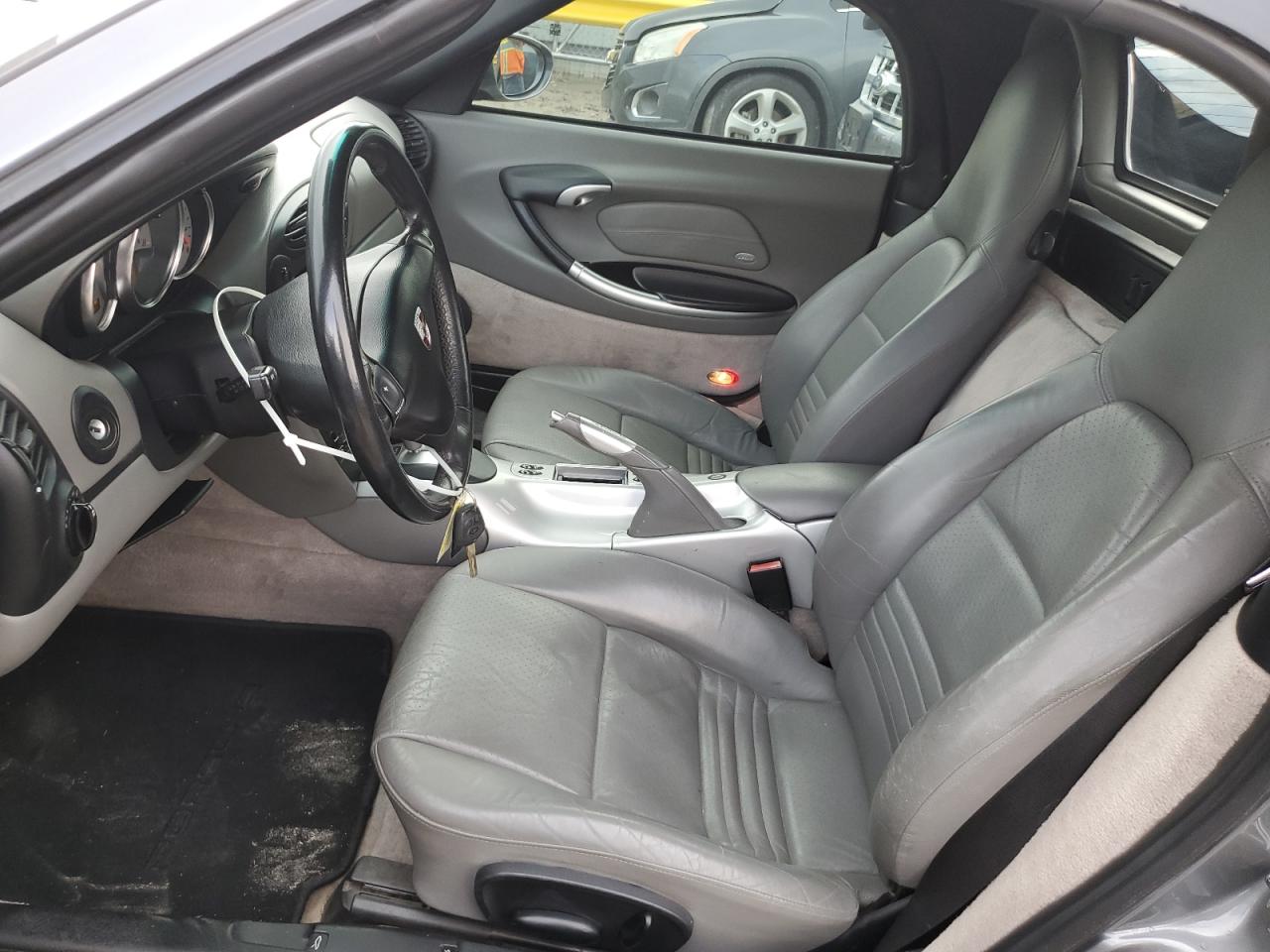2001 Porsche Boxster S Серый vin: WP0CB29801U662506
