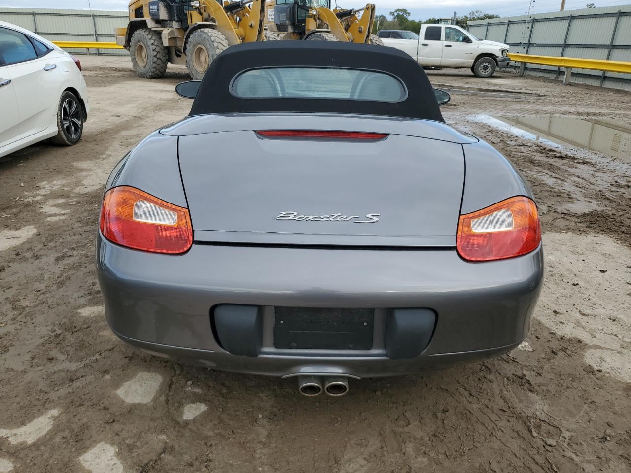 2001 Porsche Boxster S Серый vin: WP0CB29801U662506