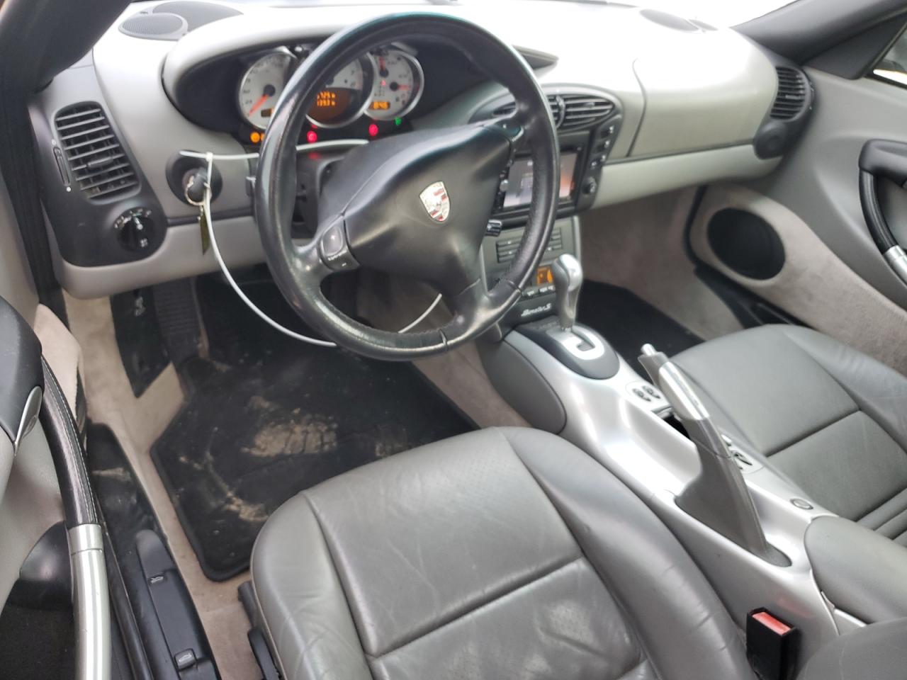 2001 Porsche Boxster S Серый vin: WP0CB29801U662506