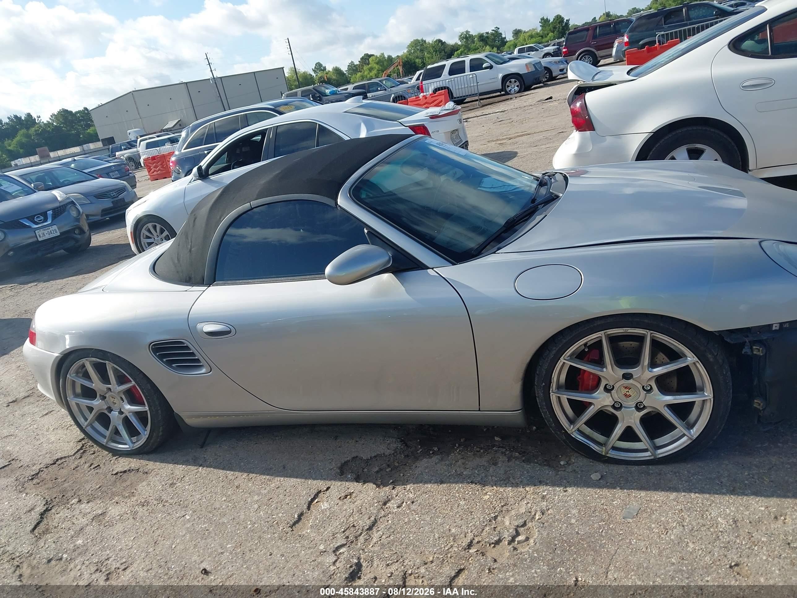 2004 Porsche Boxster S/s Special Edition Серебряный vin: WP0CB29814U660400